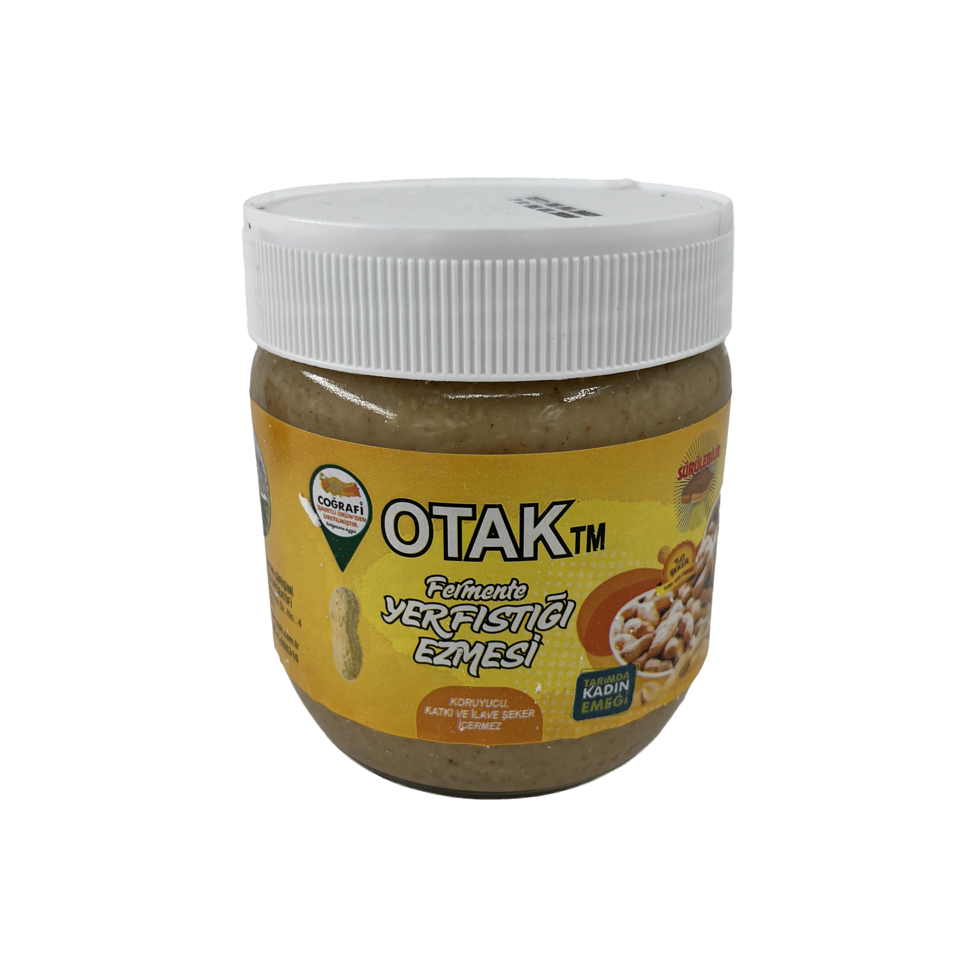 Düziçi Otak Fermente Yer Fıstığı Ezmesi 400 Gr