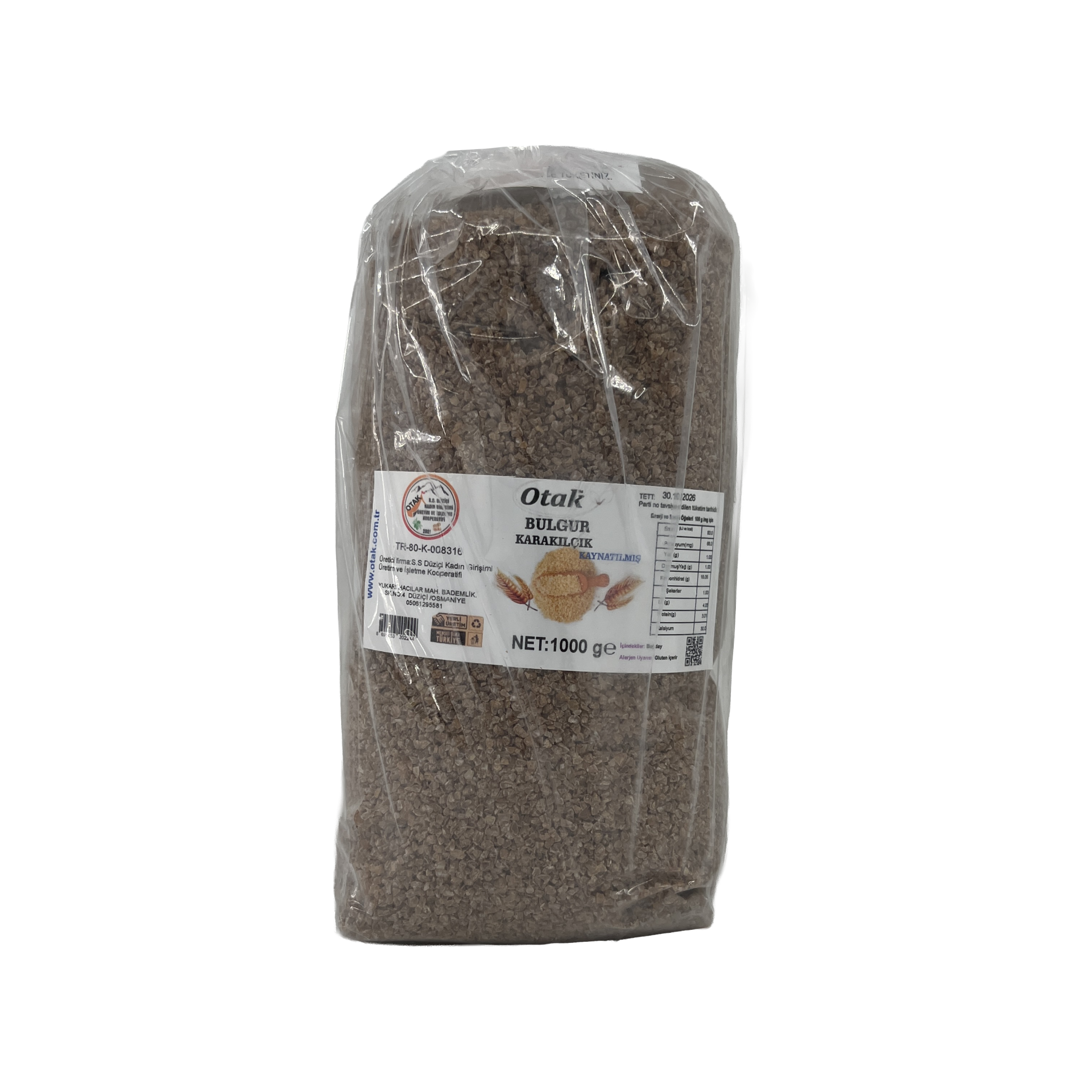 Düziçi Kaynatılmış Ev Bulguru Karakılçık 1000 Gr