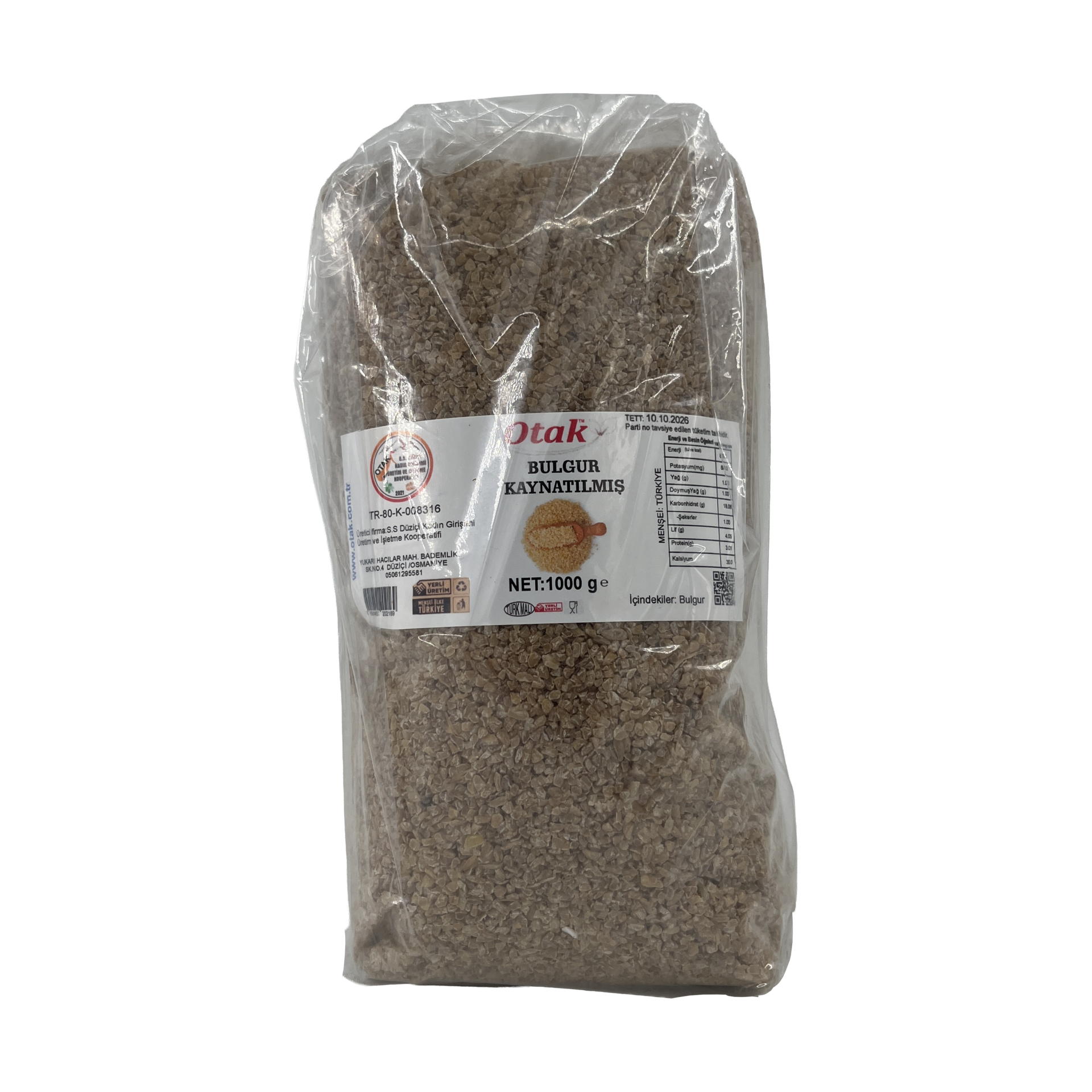 Düziçi Kaynatılmış Ev Bulguru 1000 Gr