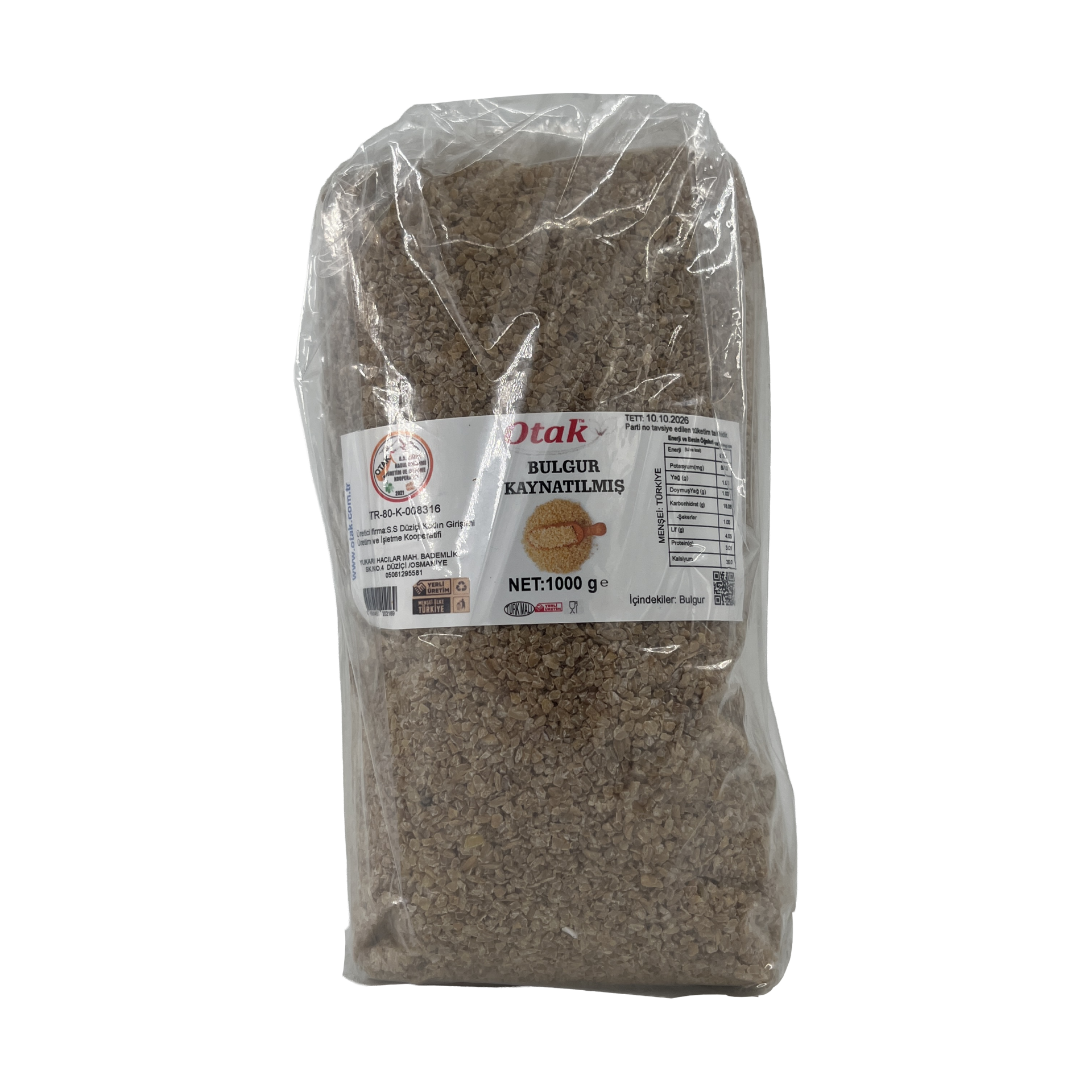 Düziçi Kaynatılmış Ev Bulguru 1000 Gr