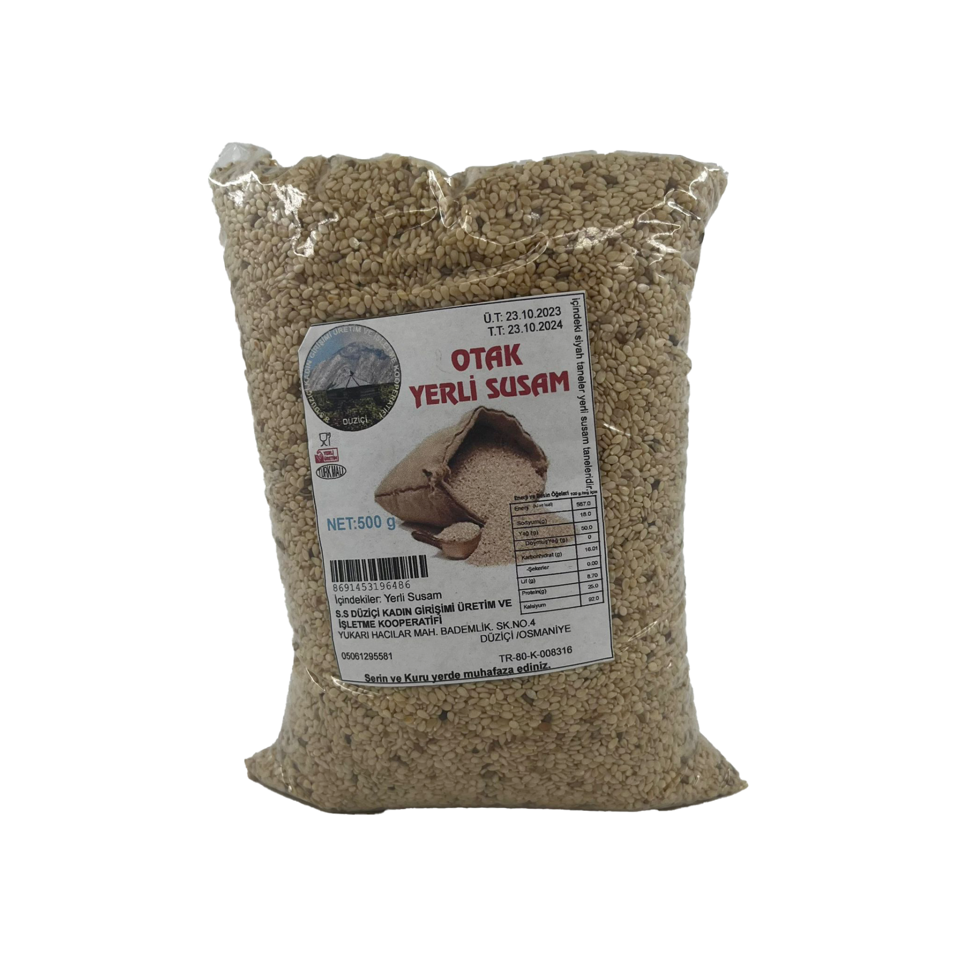 Düziçi Otak Yerli Susam 500 Gr