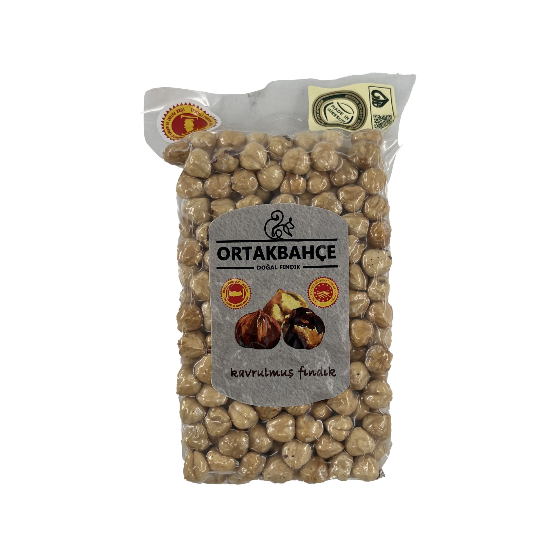 Ortakbahçe Kavrulmuş Fındık 250 Gr