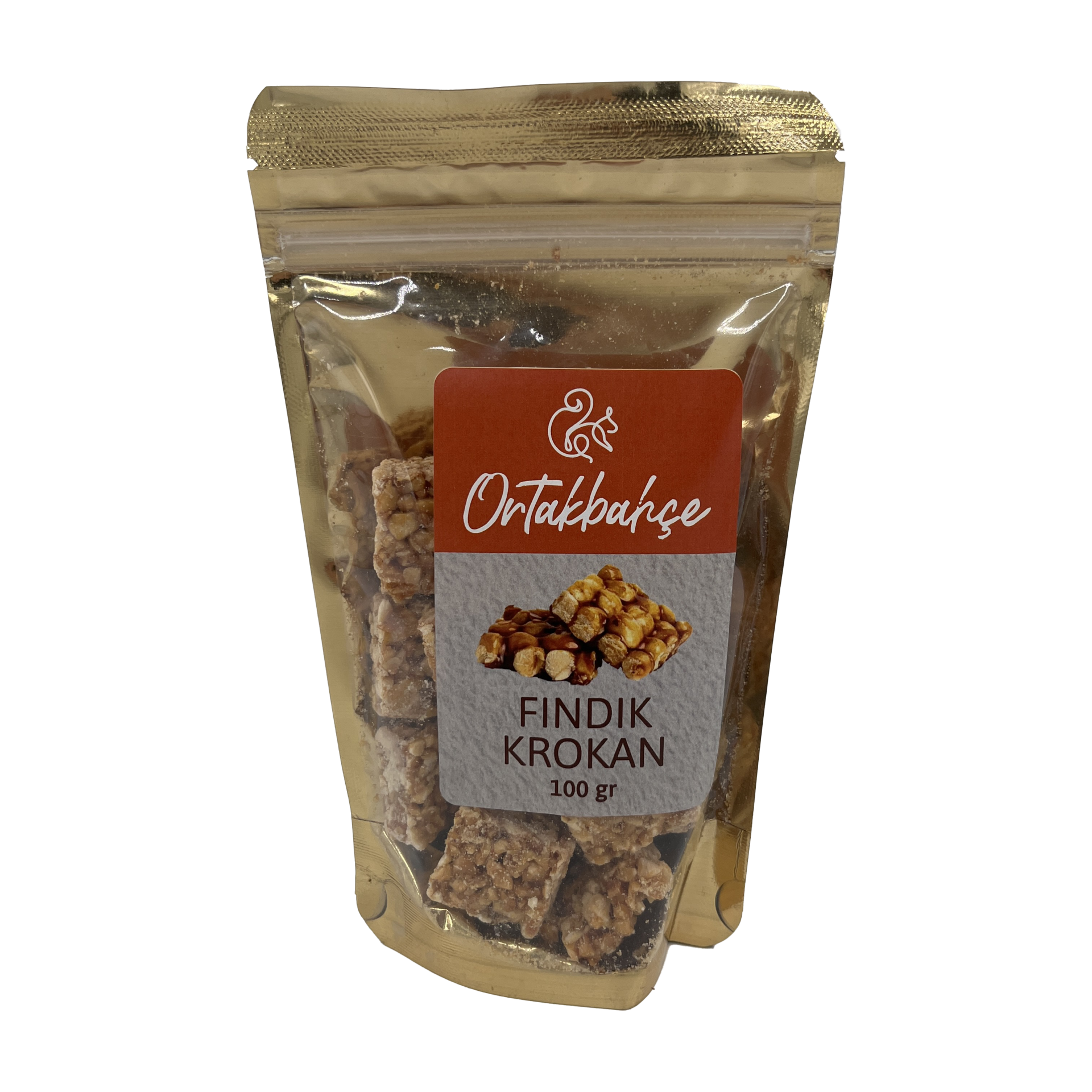 Ortakbahçe Fındık Krokan 100 Gr