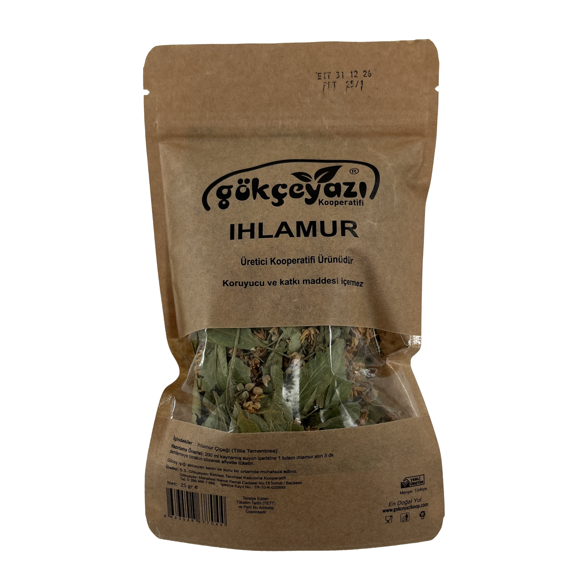 Gökçeyazı Ihlamur 25 Gr