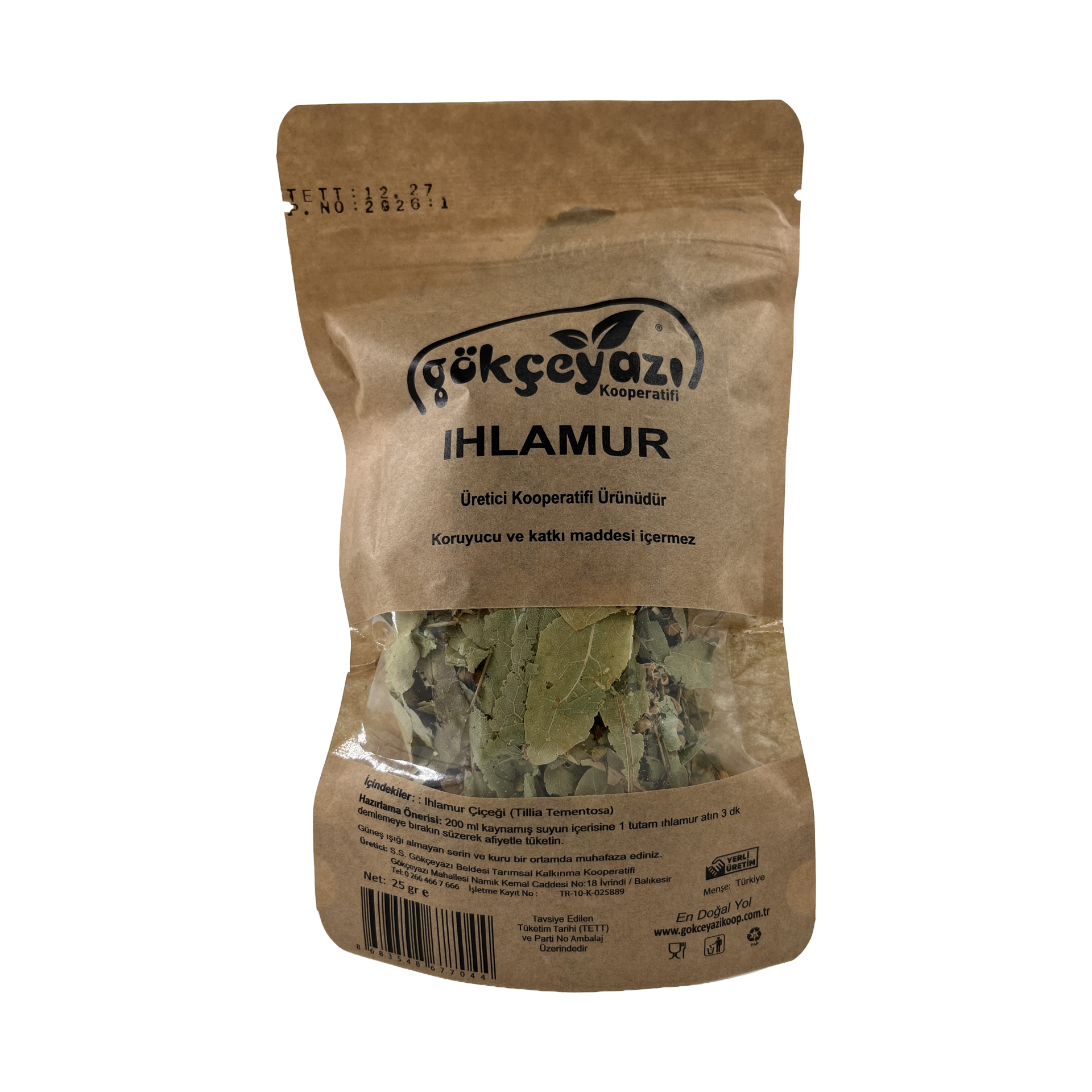 Gökçeyazı Ihlamur 25 Gr