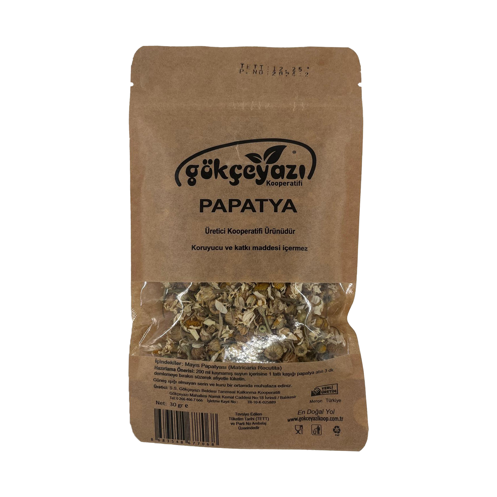 Gökçeyazı Papatya 30 Gr