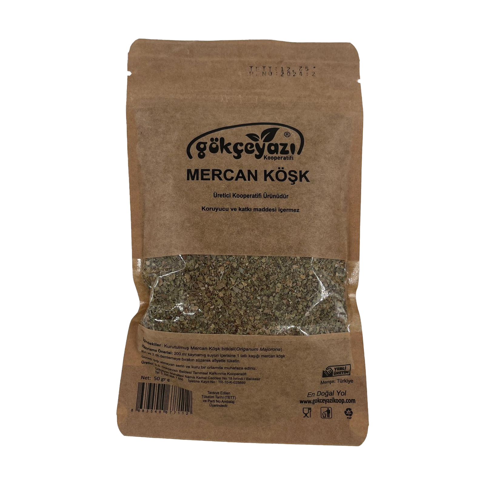 Gökçeyazı Mercan Köşk 50 Gr