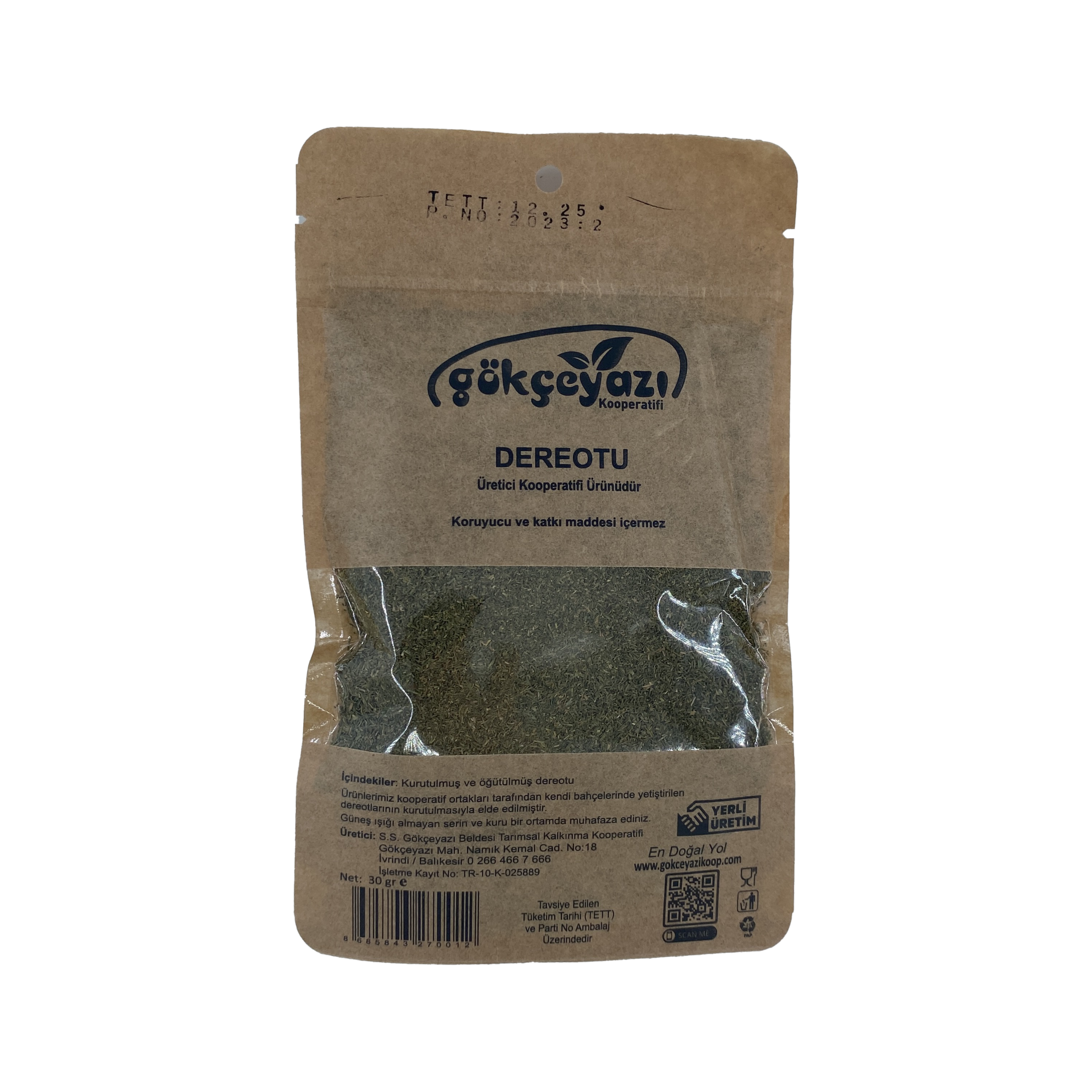 Gökçeyazı Dere Otu 30 Gr