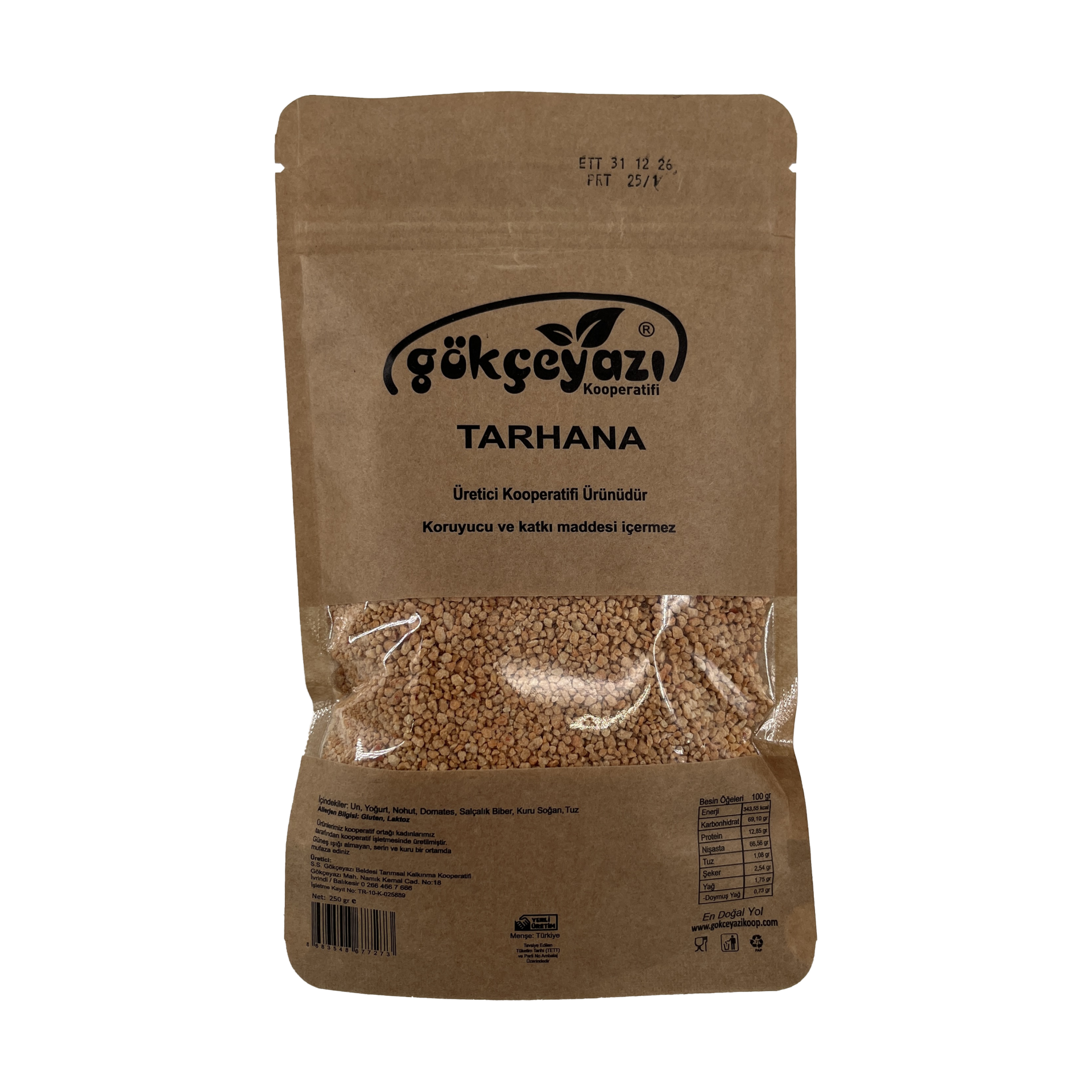 Gökçeyazı Tarhana 250 Gr