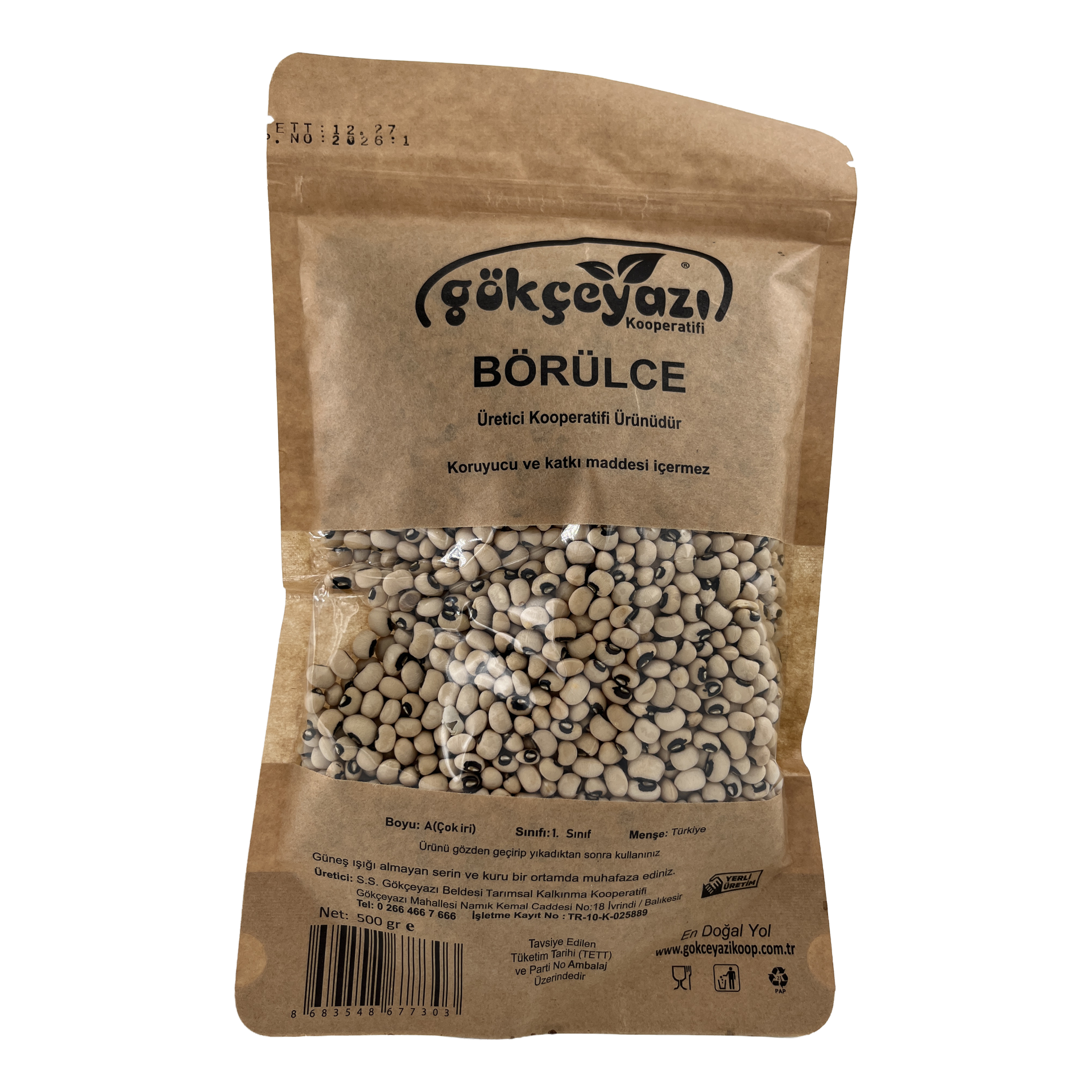 Gökçeyazı Börülce 500 Gr