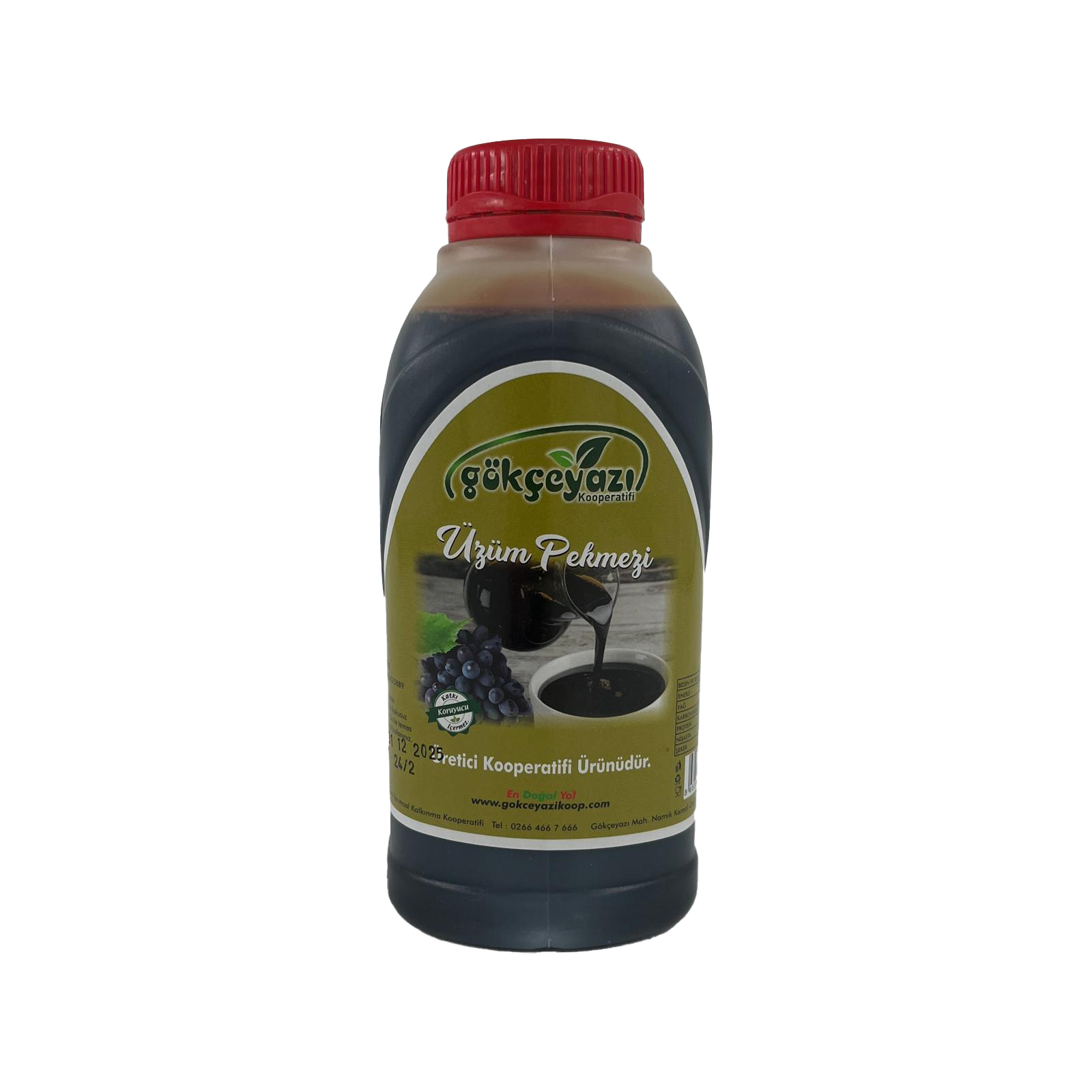 Gökçeyazı Üzüm Pekmezi 580 Gr