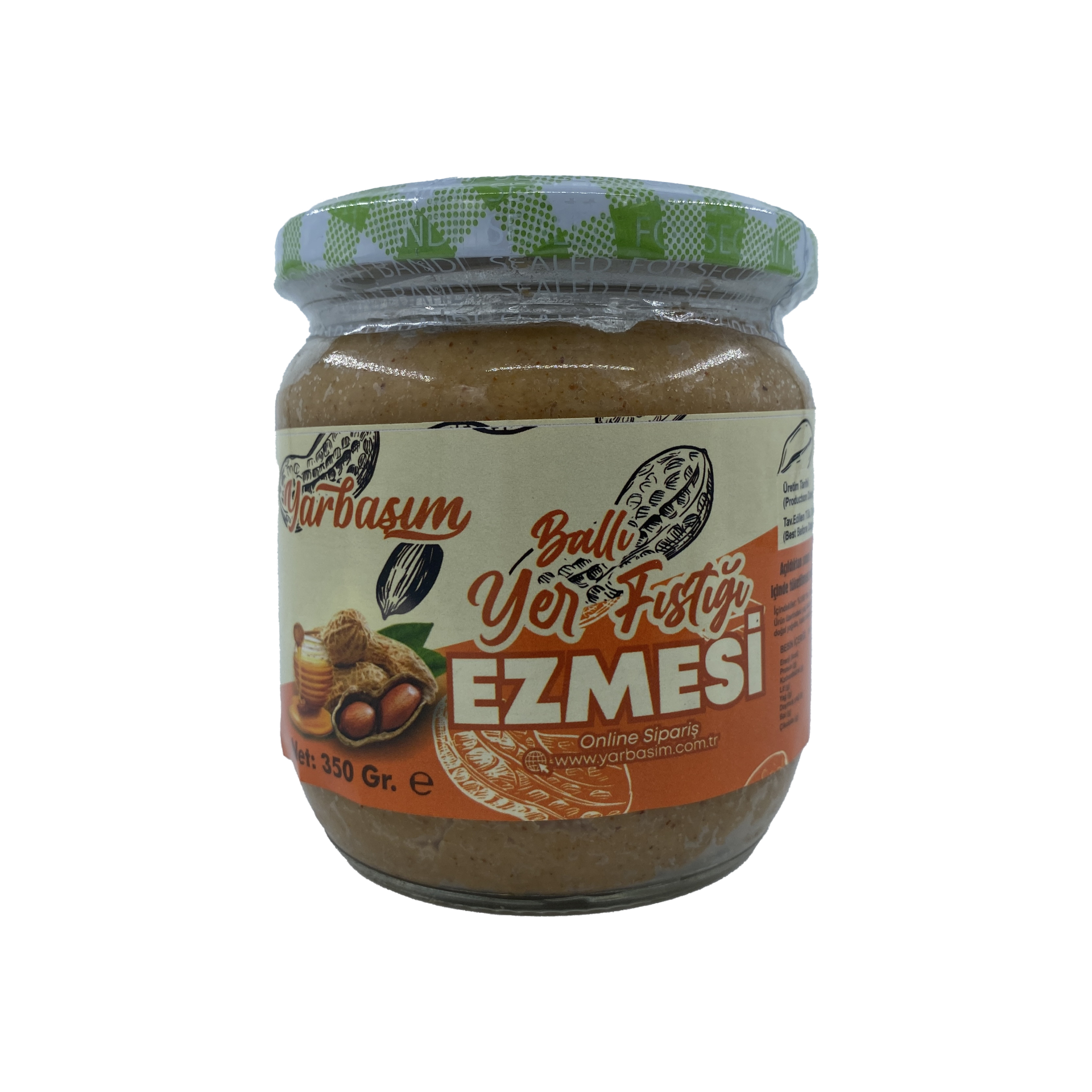 Yarbaşım Ballı Yer Fıstığı Ezmesi 350 Gr