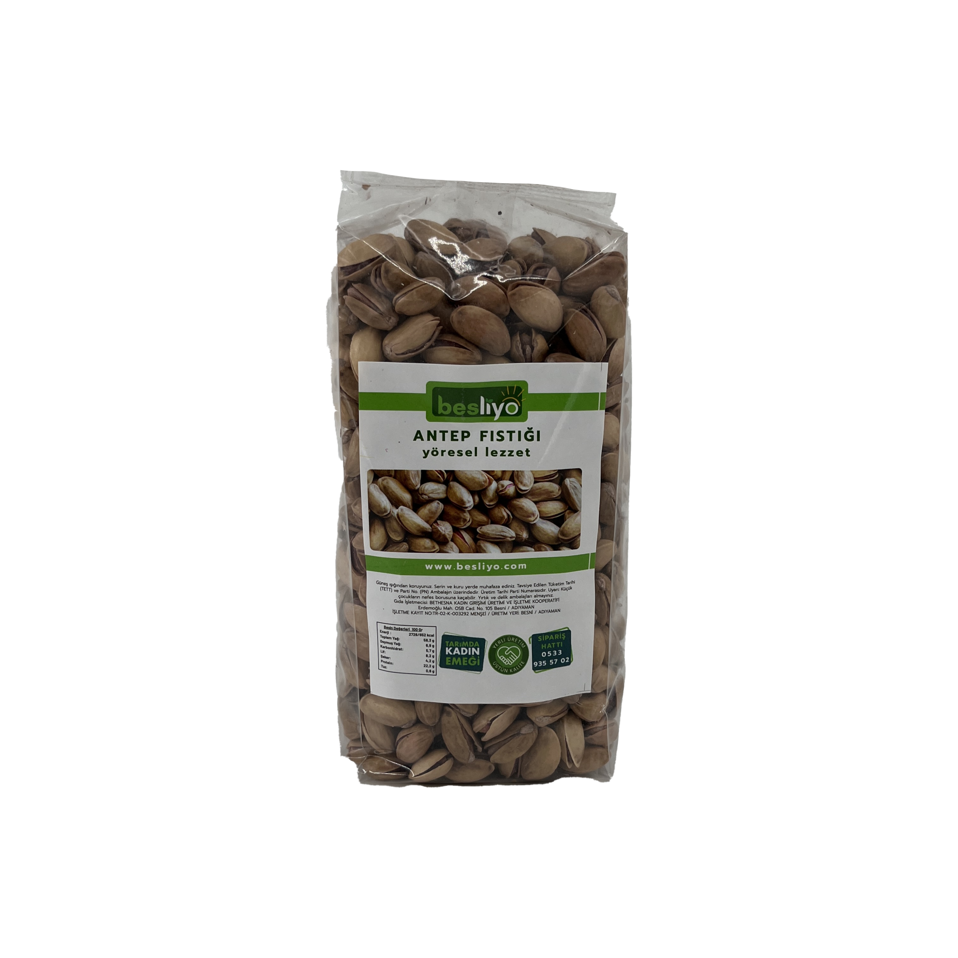 Besliyo Antep Fıstığı 500 Gr