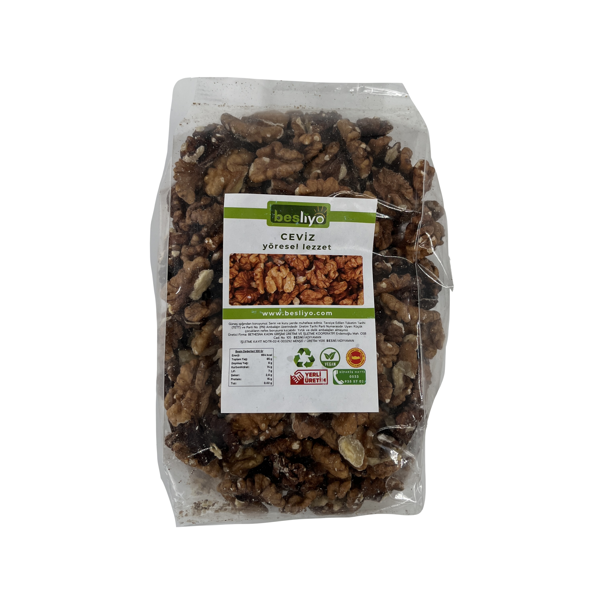 Besliyo Ceviz İçi 500 Gr