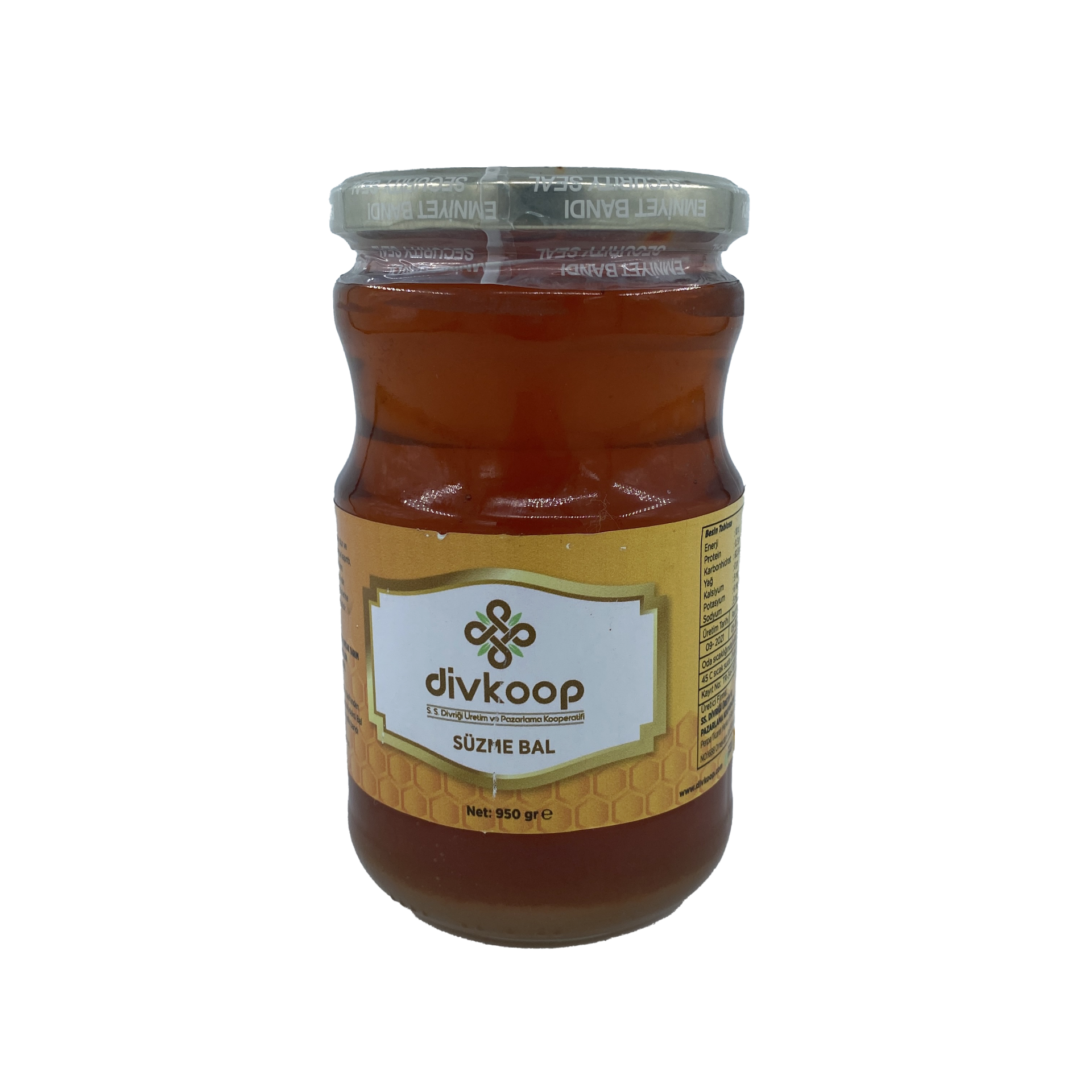 Divkoop Süzme Çiçek Balı 950 Gr