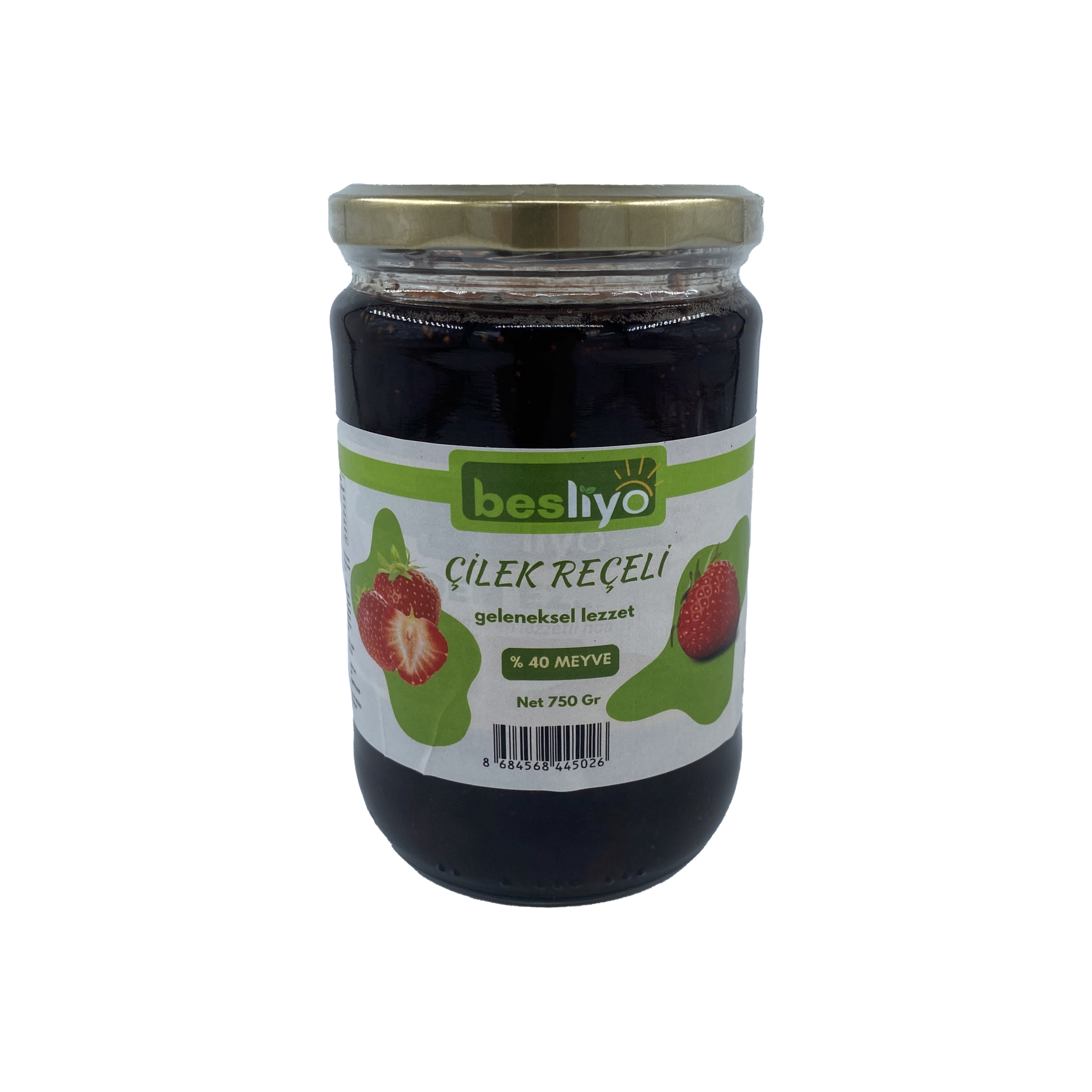 Besliyo Çilek Reçeli 750 Gr
