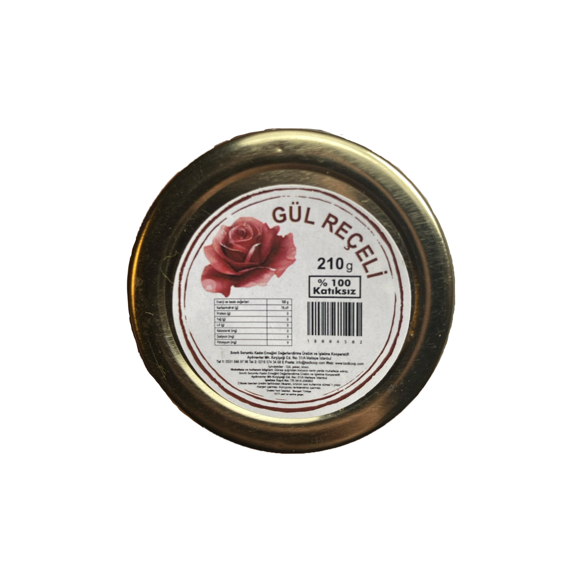 Kedkoop Gül Reçeli 210 Gr