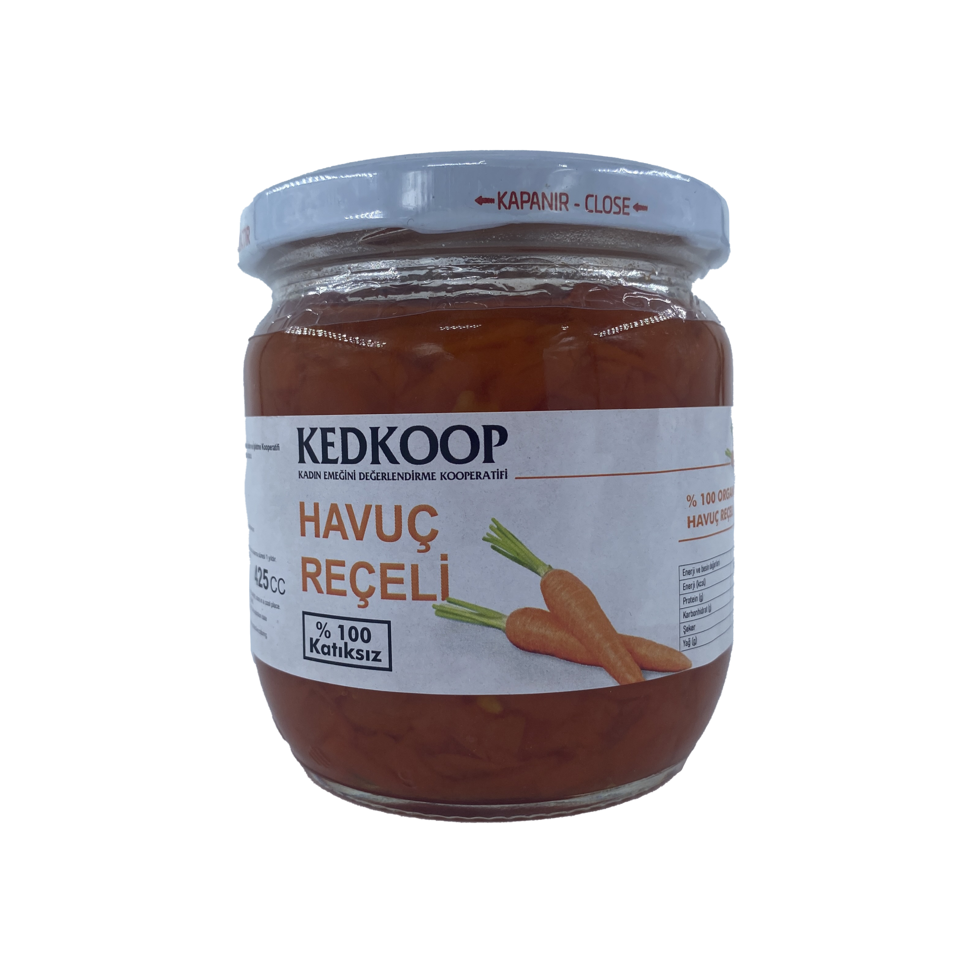 Kedkoop Havuç Reçeli 425 Cc