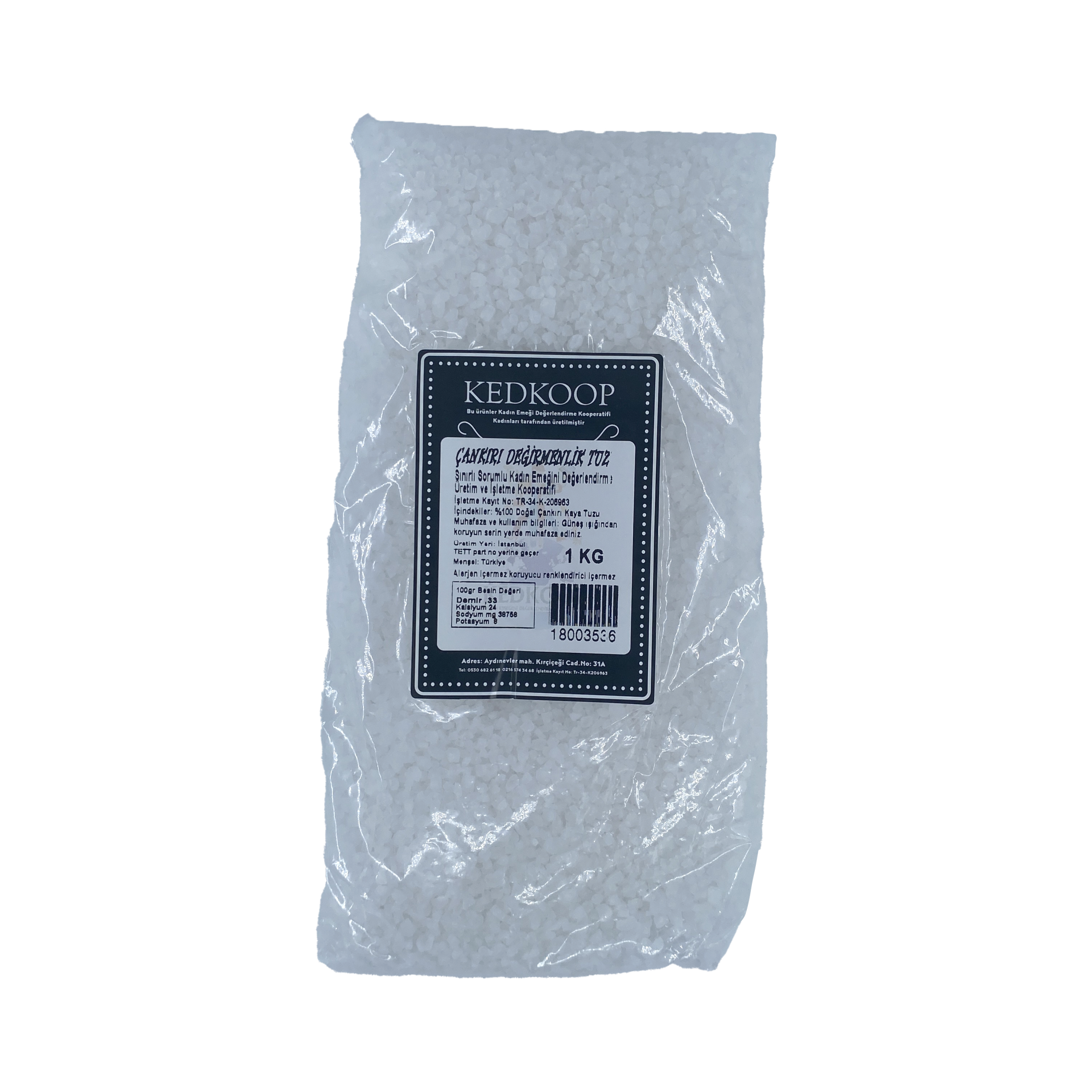 Kedkoop Çankırı Değirmenlik Tuz 1 Kg