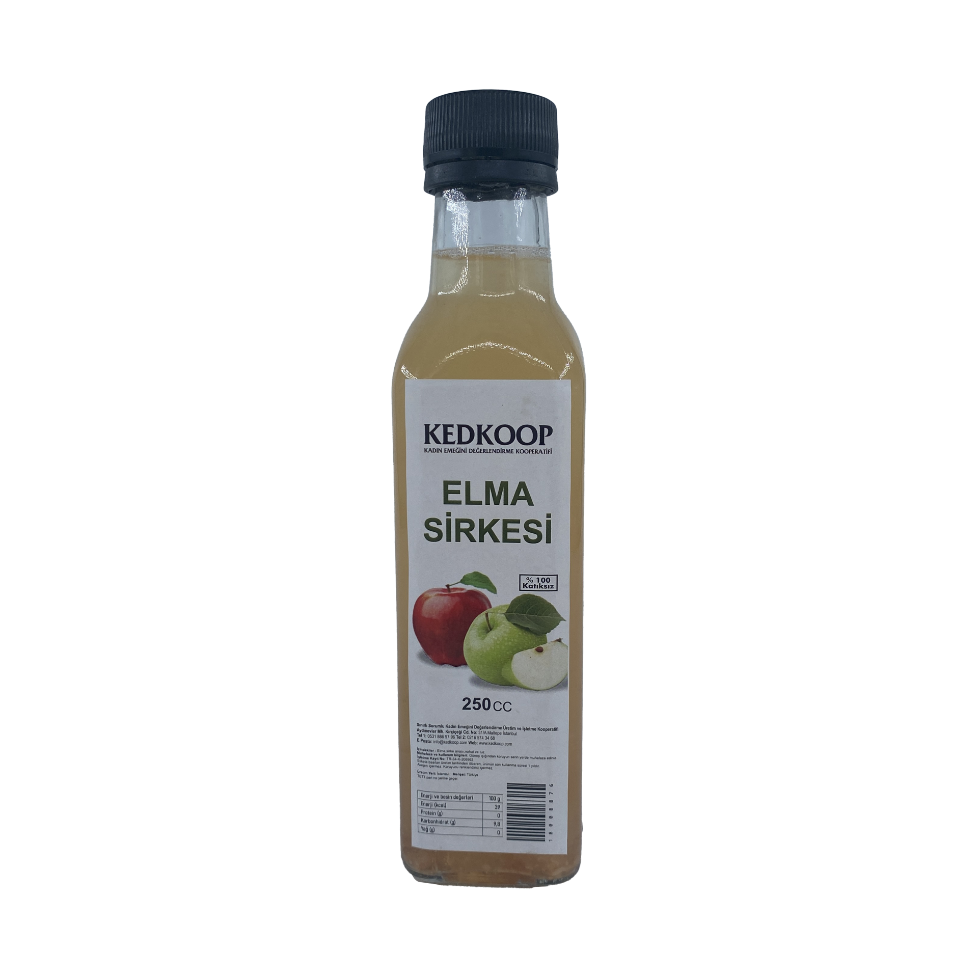 Kedkoop Elma Sirkesi 250 Cc