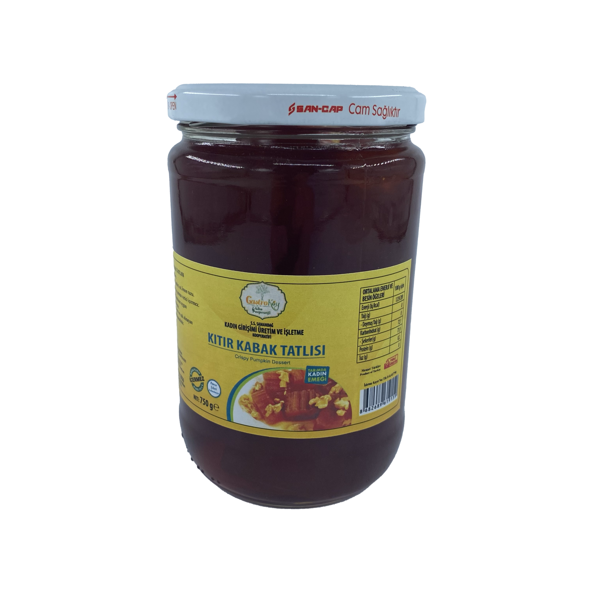 Gastroköy Kıtır Kabak Tatlısı 750 Gr