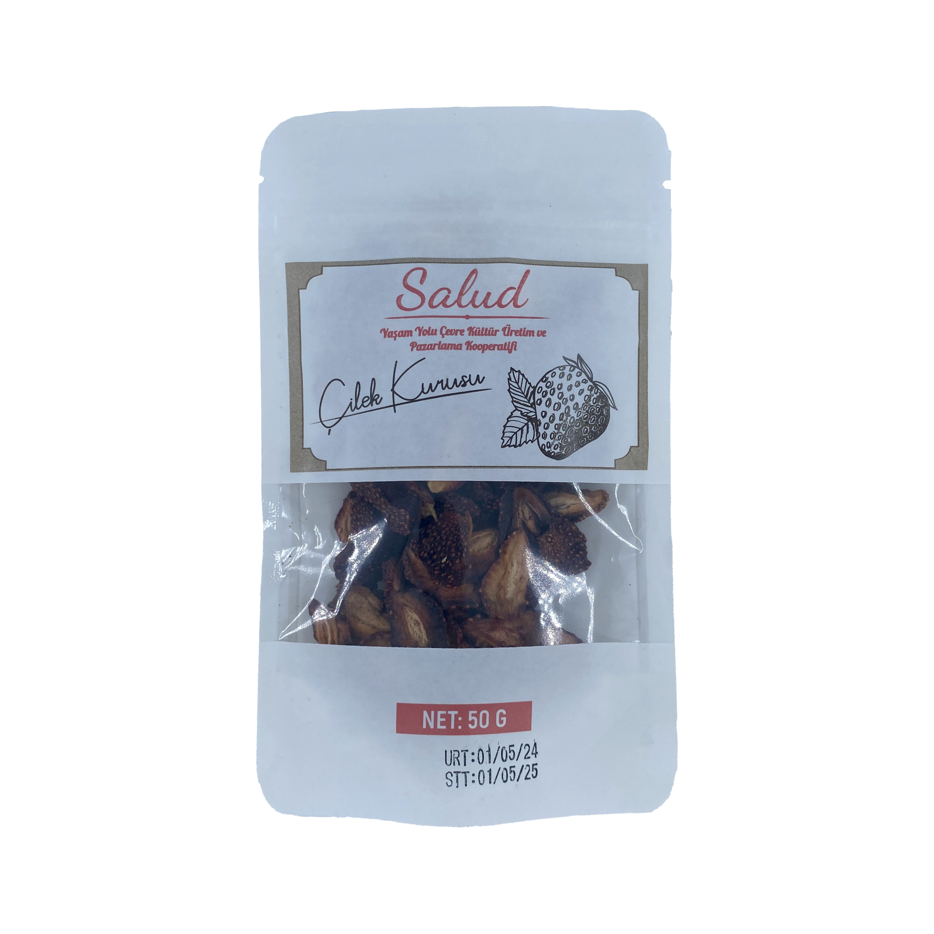 Salud Çilek Kurusu 50 Gr