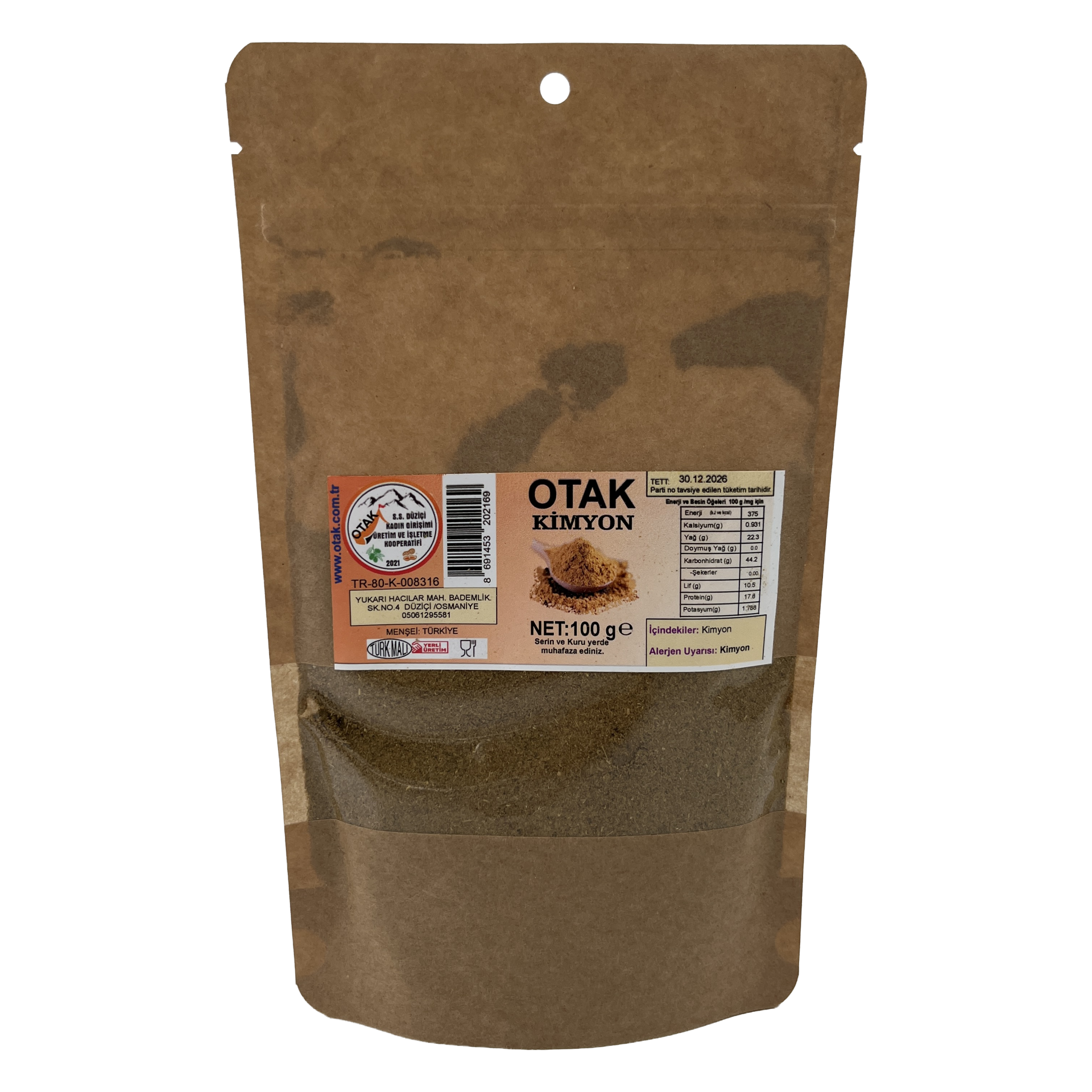 Düziçi Otak Kimyon 100 Gr