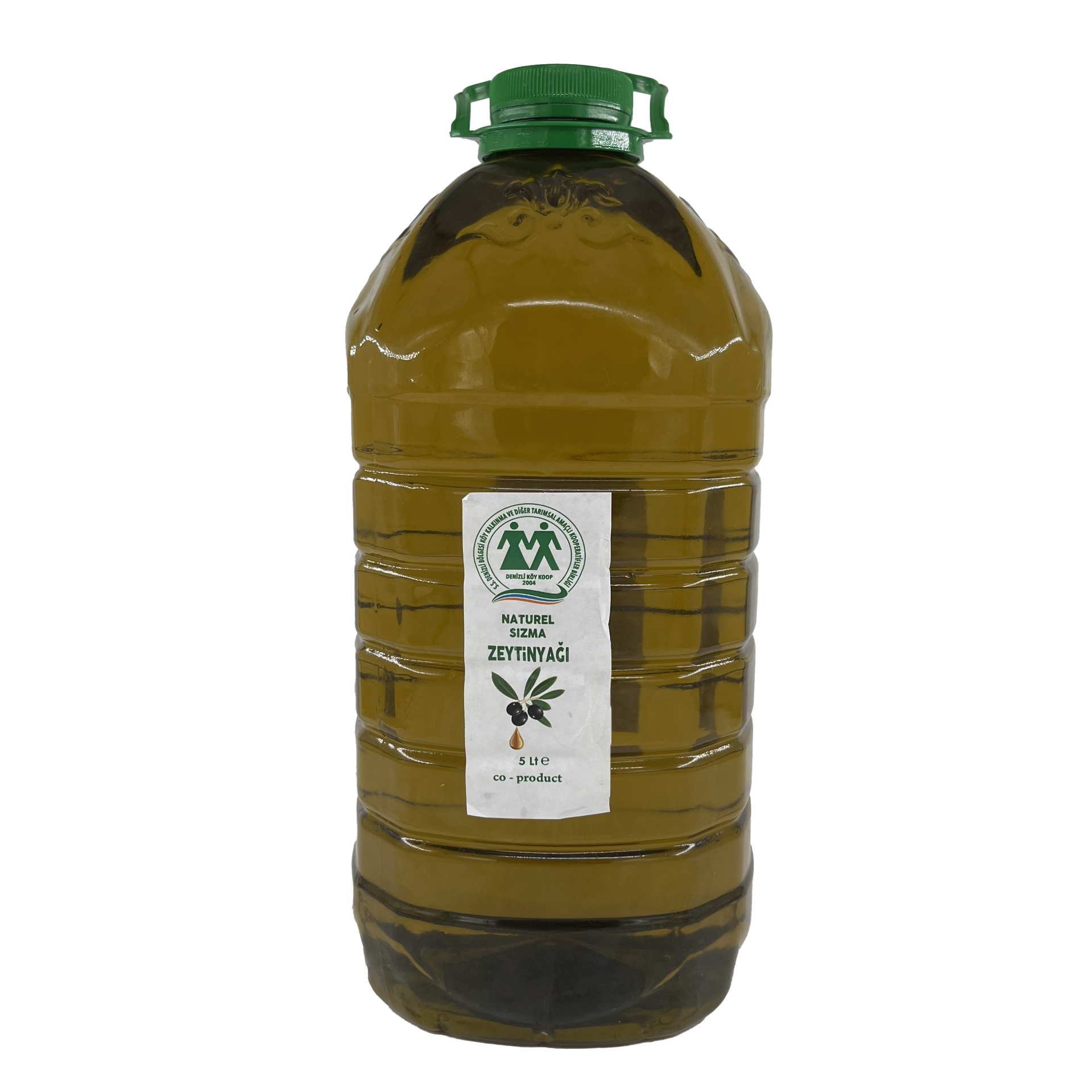 Denizli Köy Koop. Naturel Sızma Zeytinyağı 5 Lt