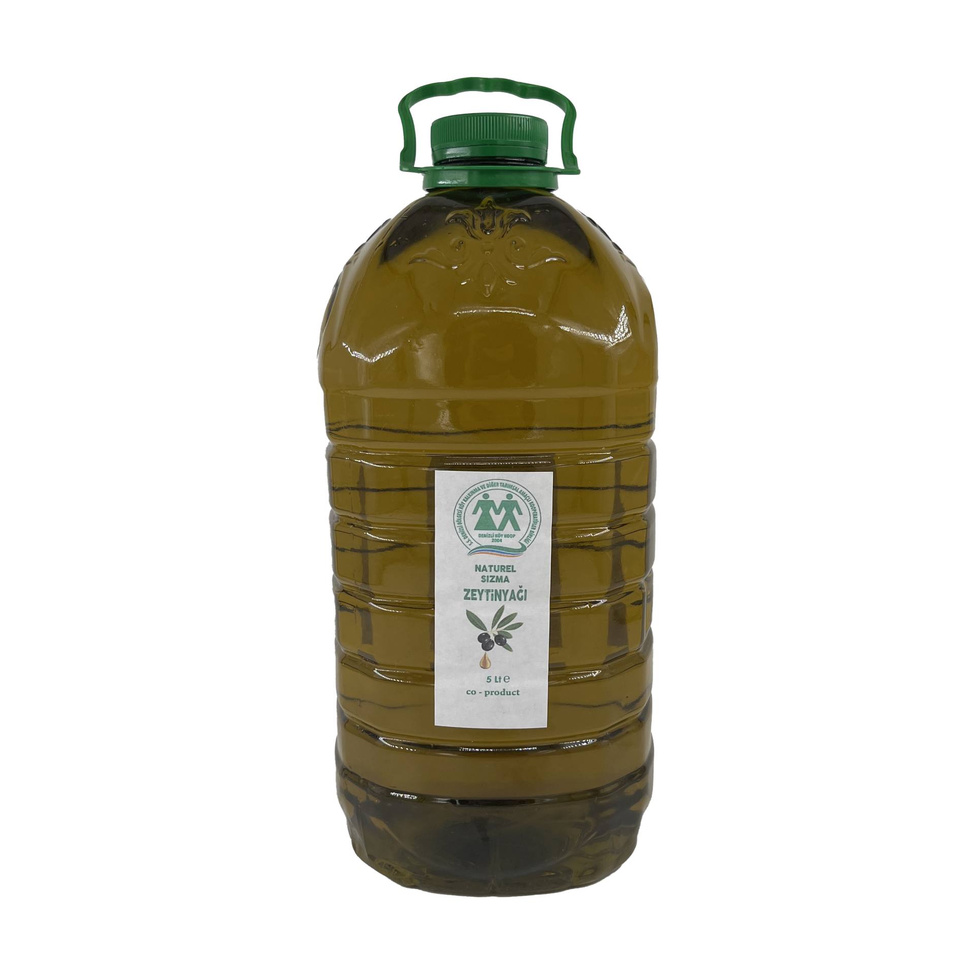 Denizli Köy Koop. Naturel Sızma Zeytinyağı 5 Lt