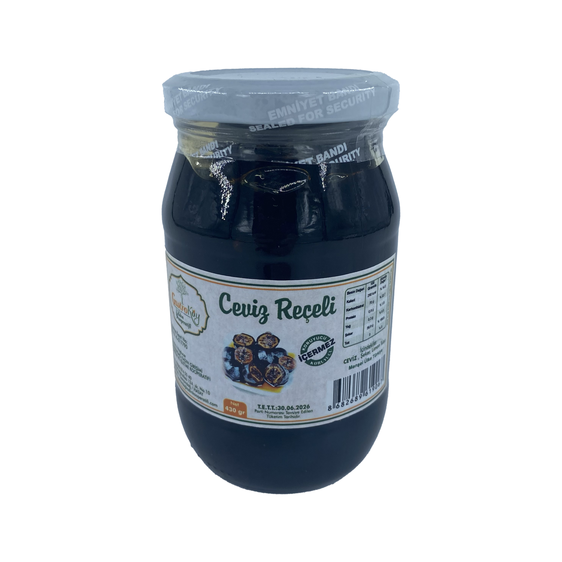 Gastroköy Ceviz Reçeli 430 Gr
