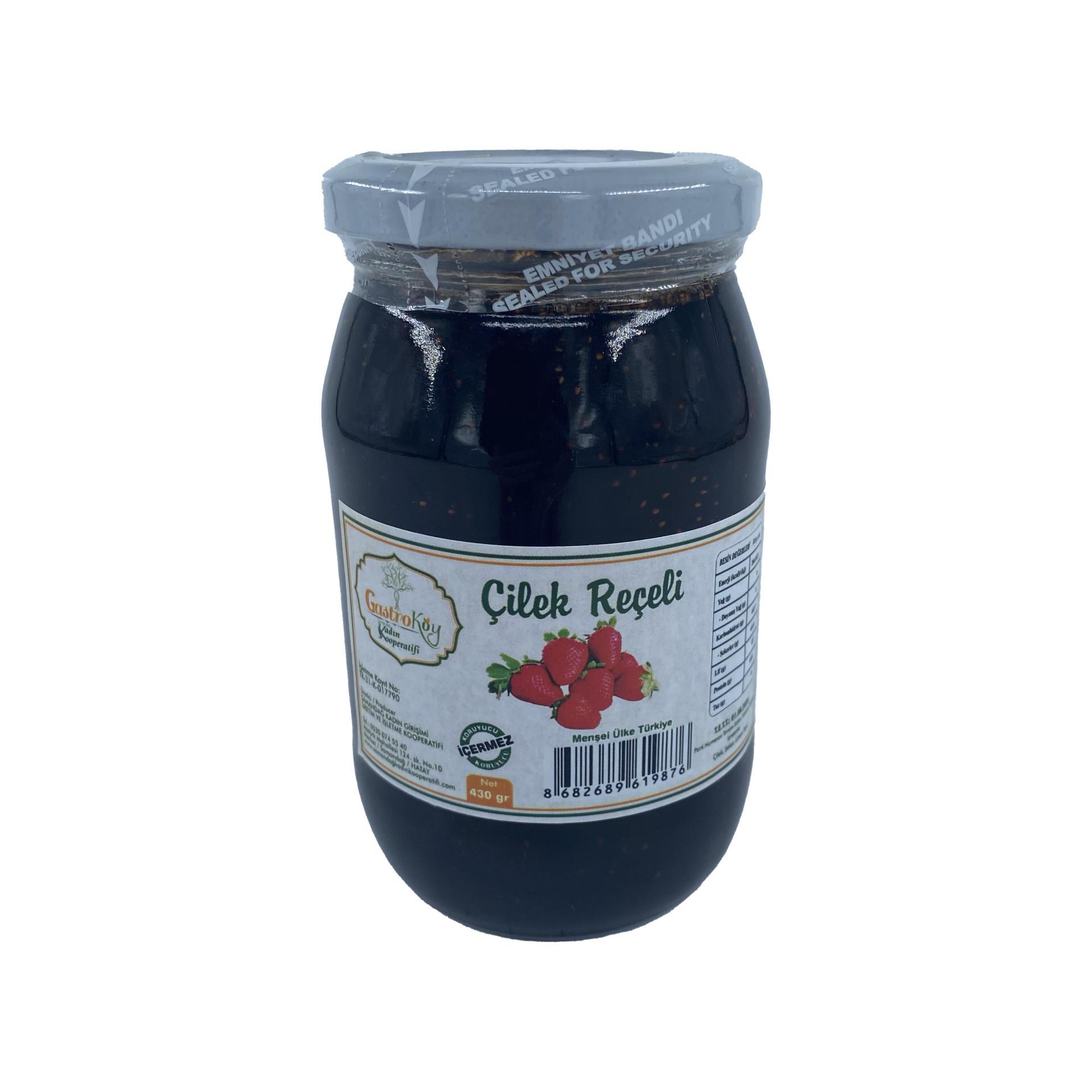 Gastroköy Çilek Reçeli 430 Gr