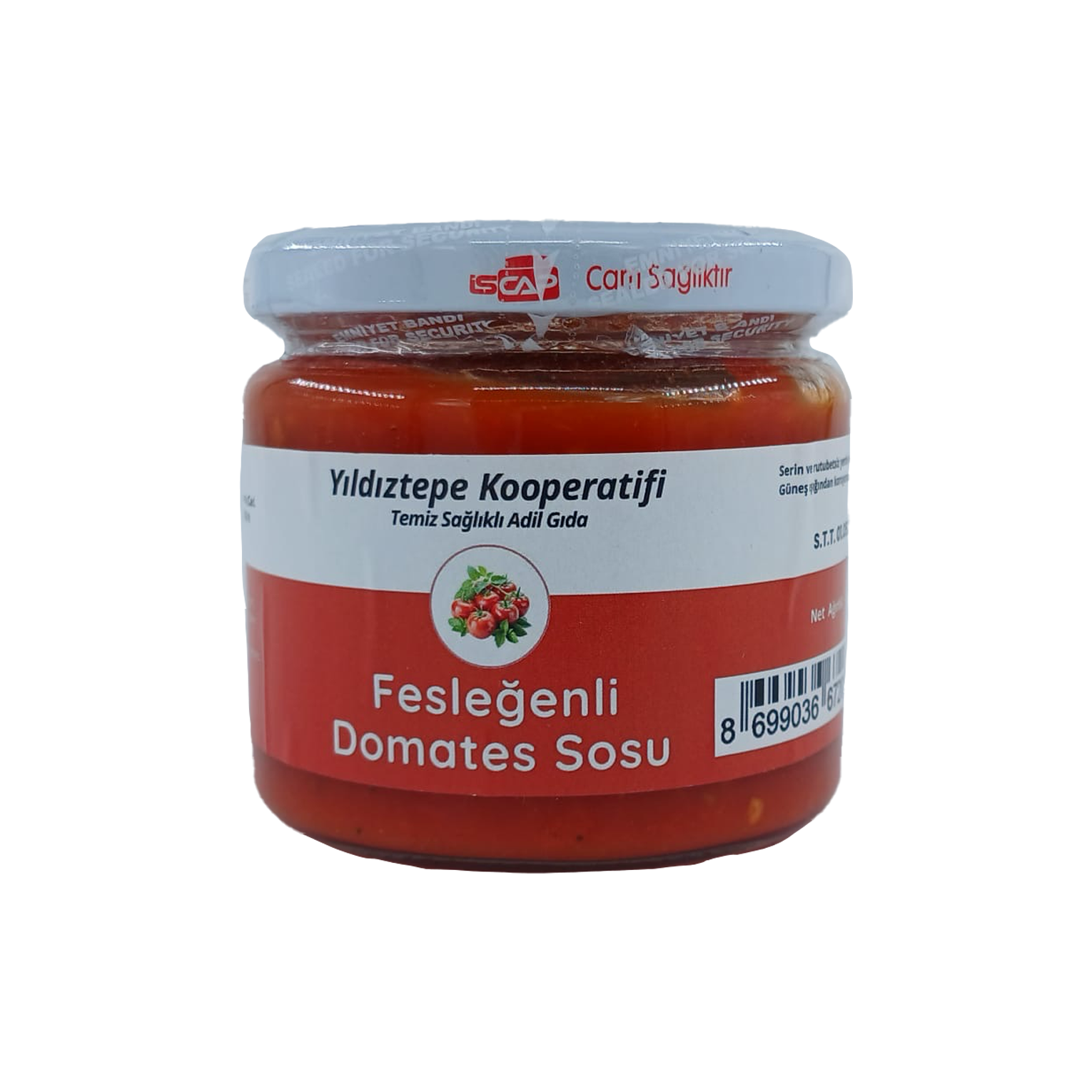 Yıldıztepe Fesleğenli Domates Sosu 370 Gr