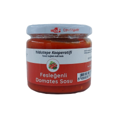 Yıldıztepe Fesleğenli Domates Sosu 370 Gr
