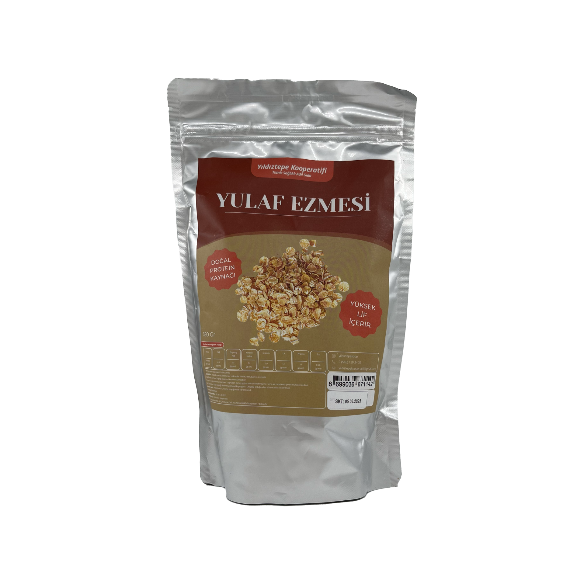 Yıldıztepe Yulaf Ezmesi 350 Gr