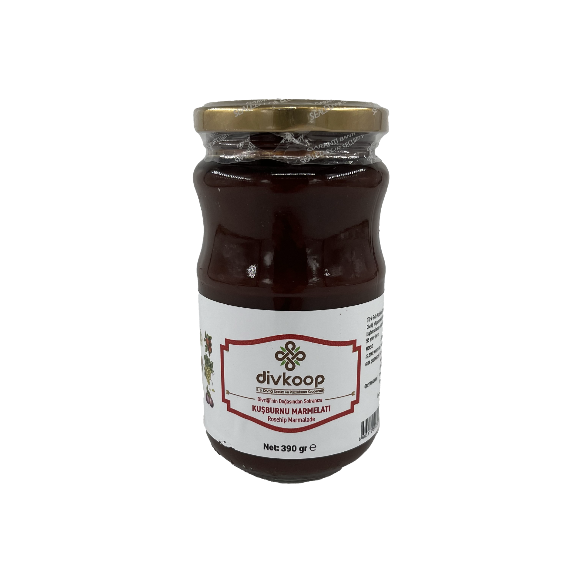 Divkoop Kuşburnu Marmelatı 390 Gr