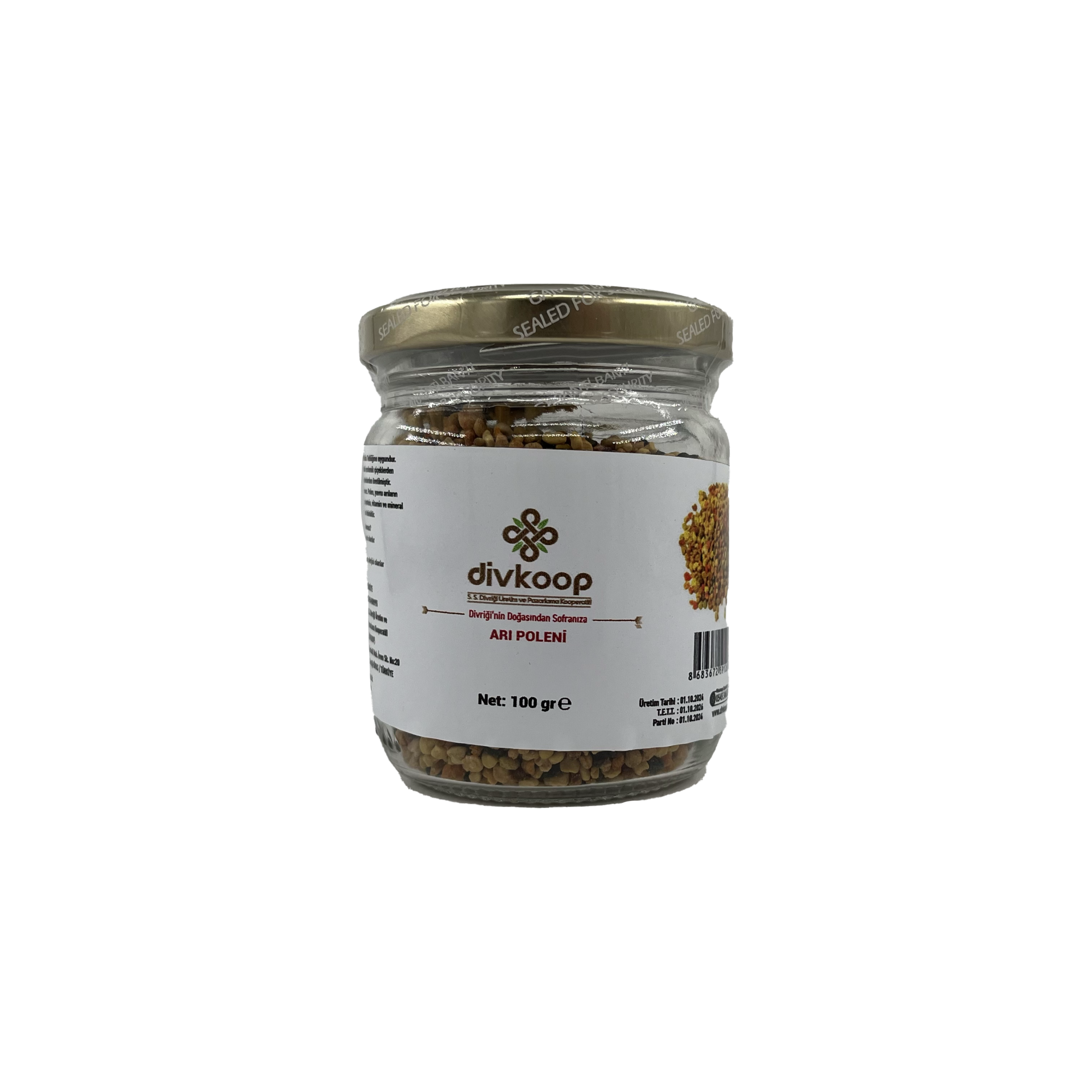 Divkoop Arı Poleni 100 Gr