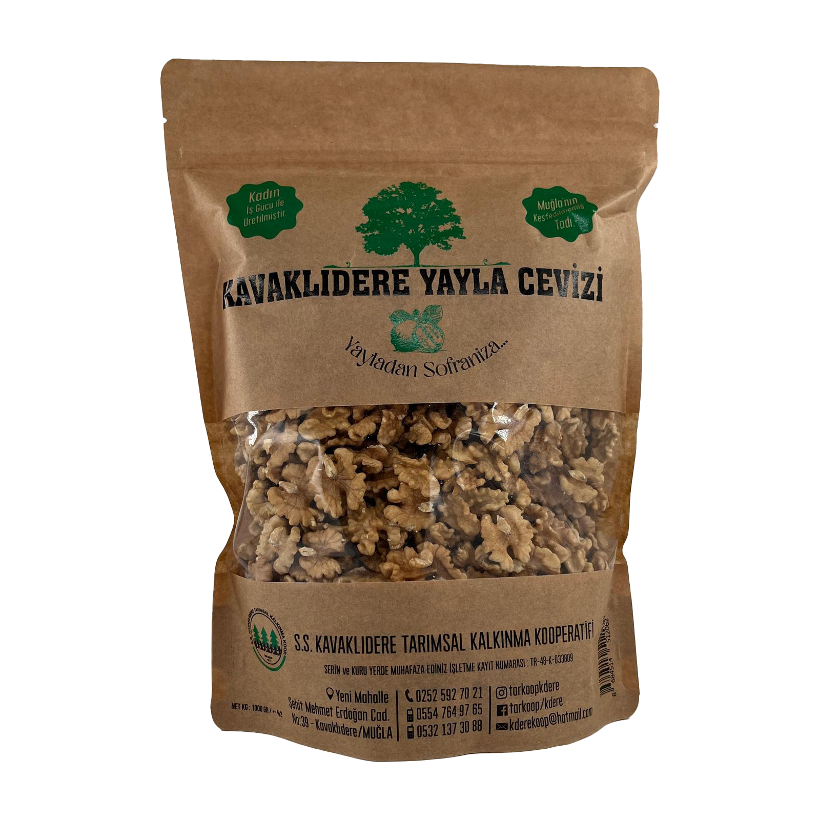 Kavaklıdere Yayla Cevizi 1000 Gr