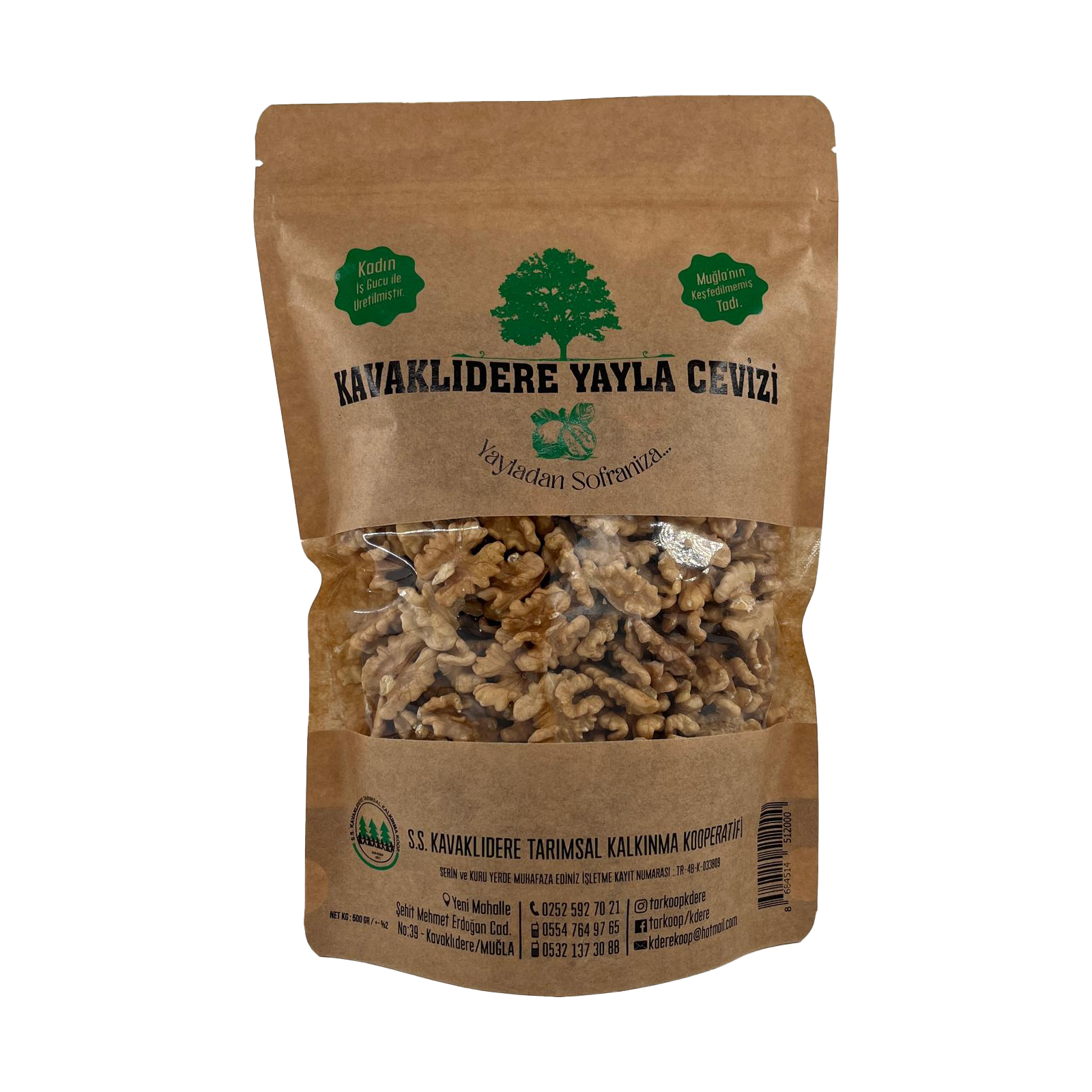 Kavaklıdere Yayla Cevizi 500 Gr