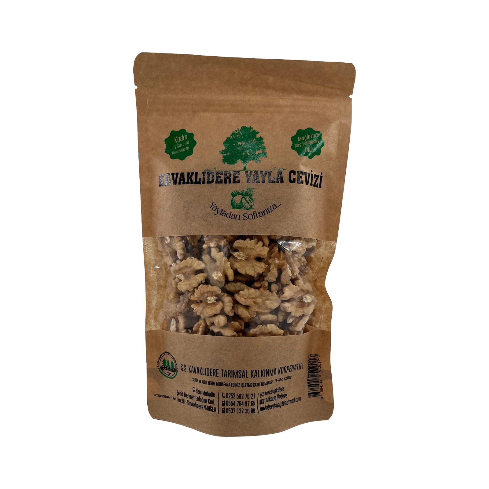 Kavaklıdere Yayla Cevizi 250 Gr
