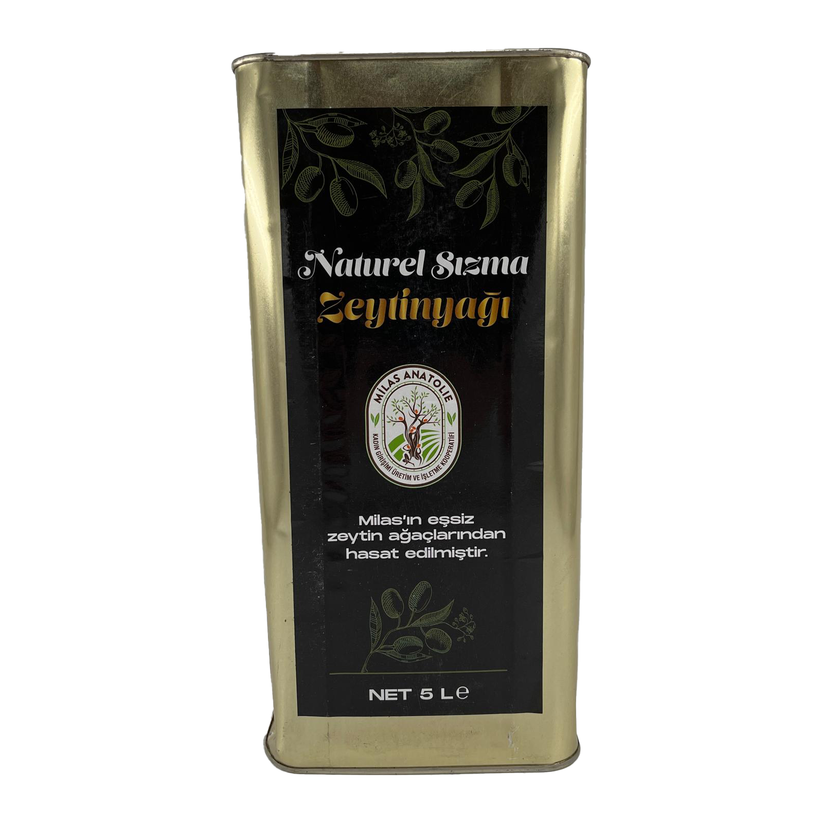 Milas Naturel Sızma Zeytinyağı 5 Lt