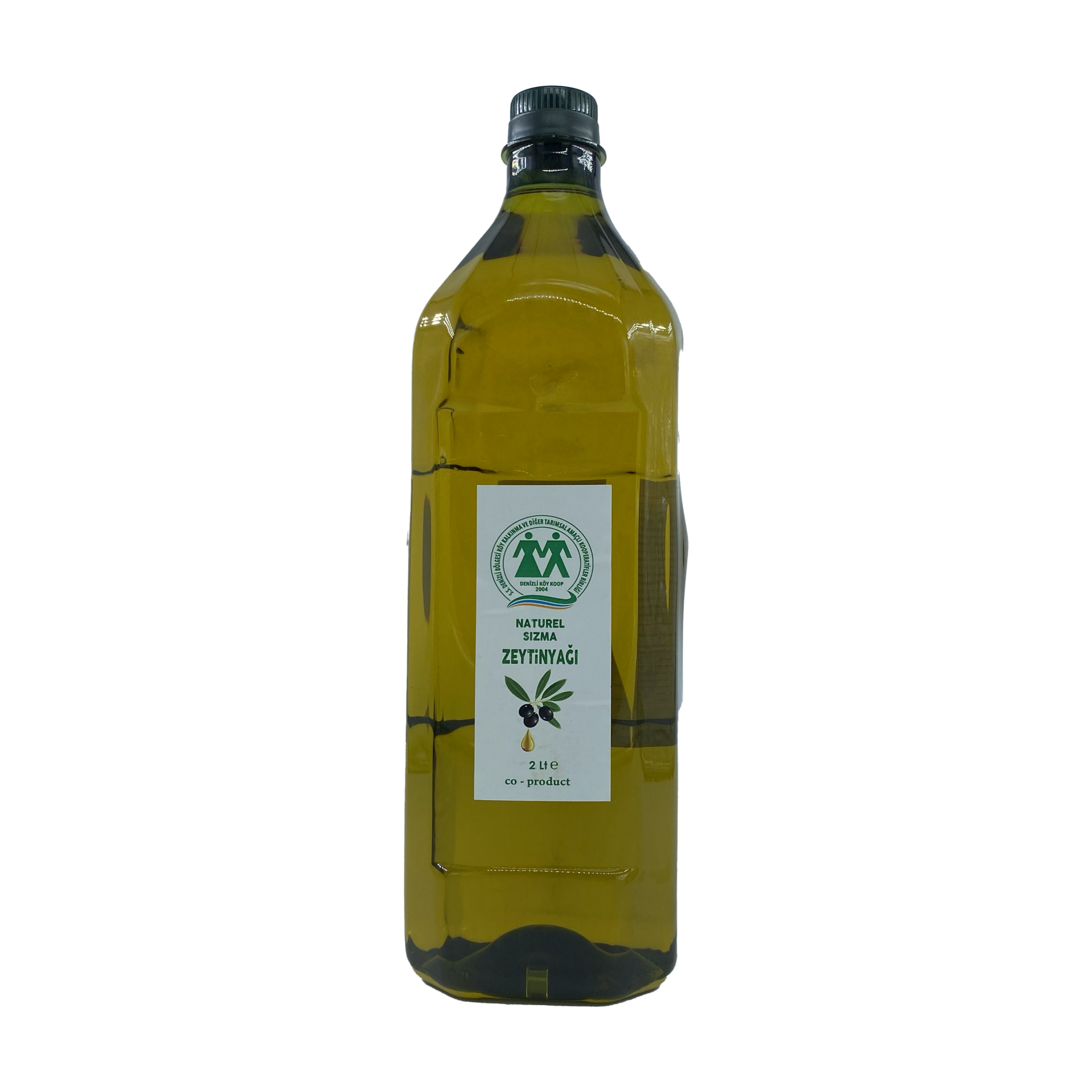 Denizli Köy Koop. Naturel Sızma Zeytinyağı 2 Lt
