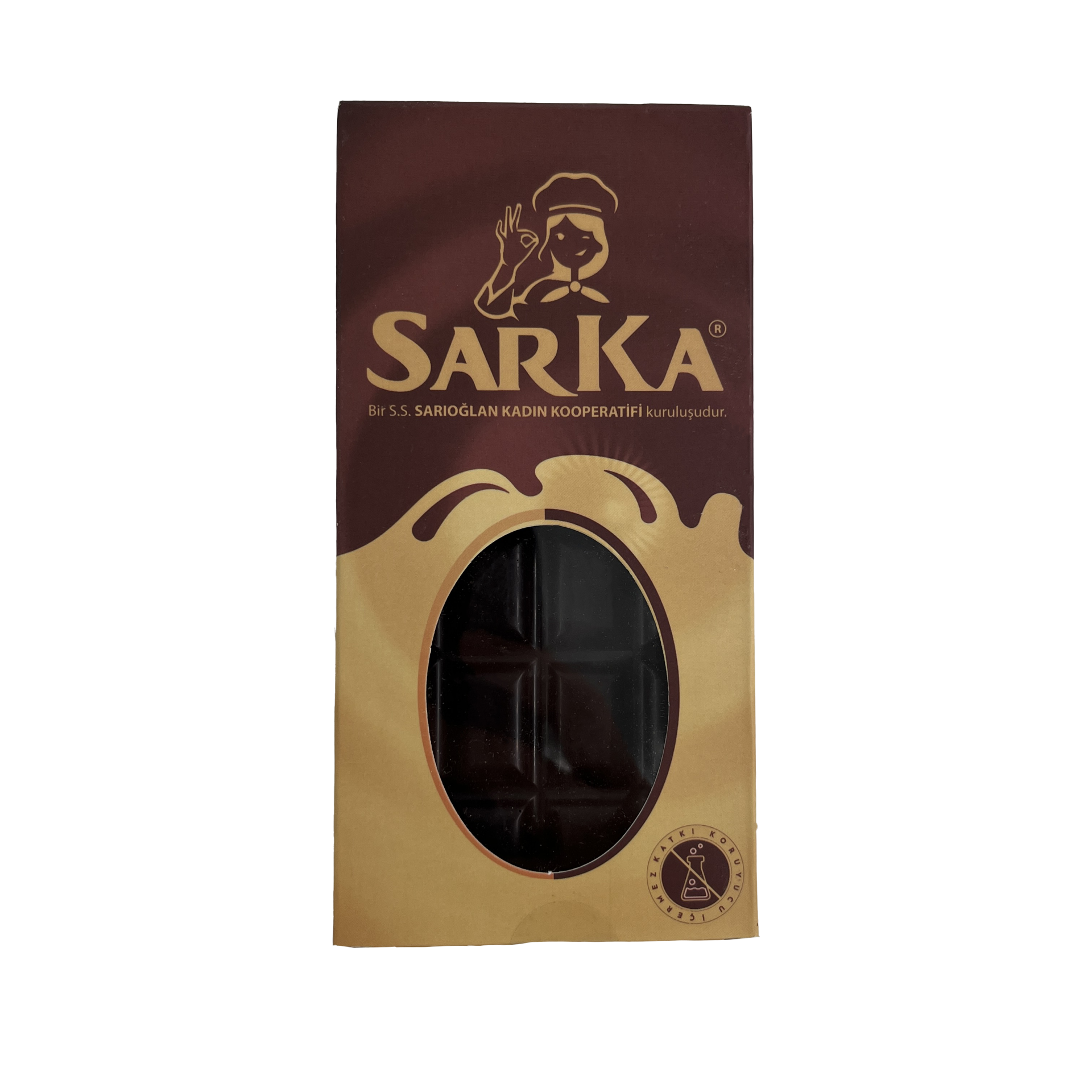 Sarıoğlan Bitter Tablet Çikolata 80 Gr