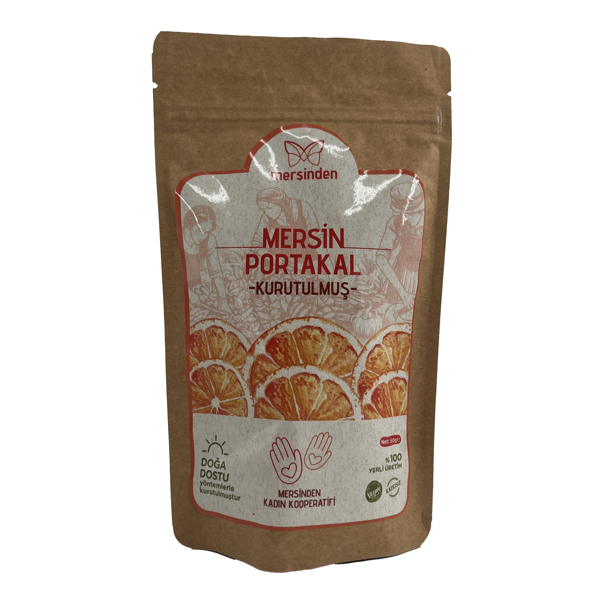 Mersinden Portakal Kurutulmuş 50 Gr