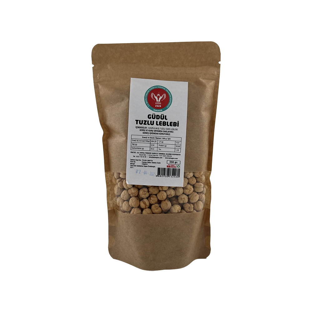Boyalı Fengere Güdül Tuzlu Leblebi 250 Gr