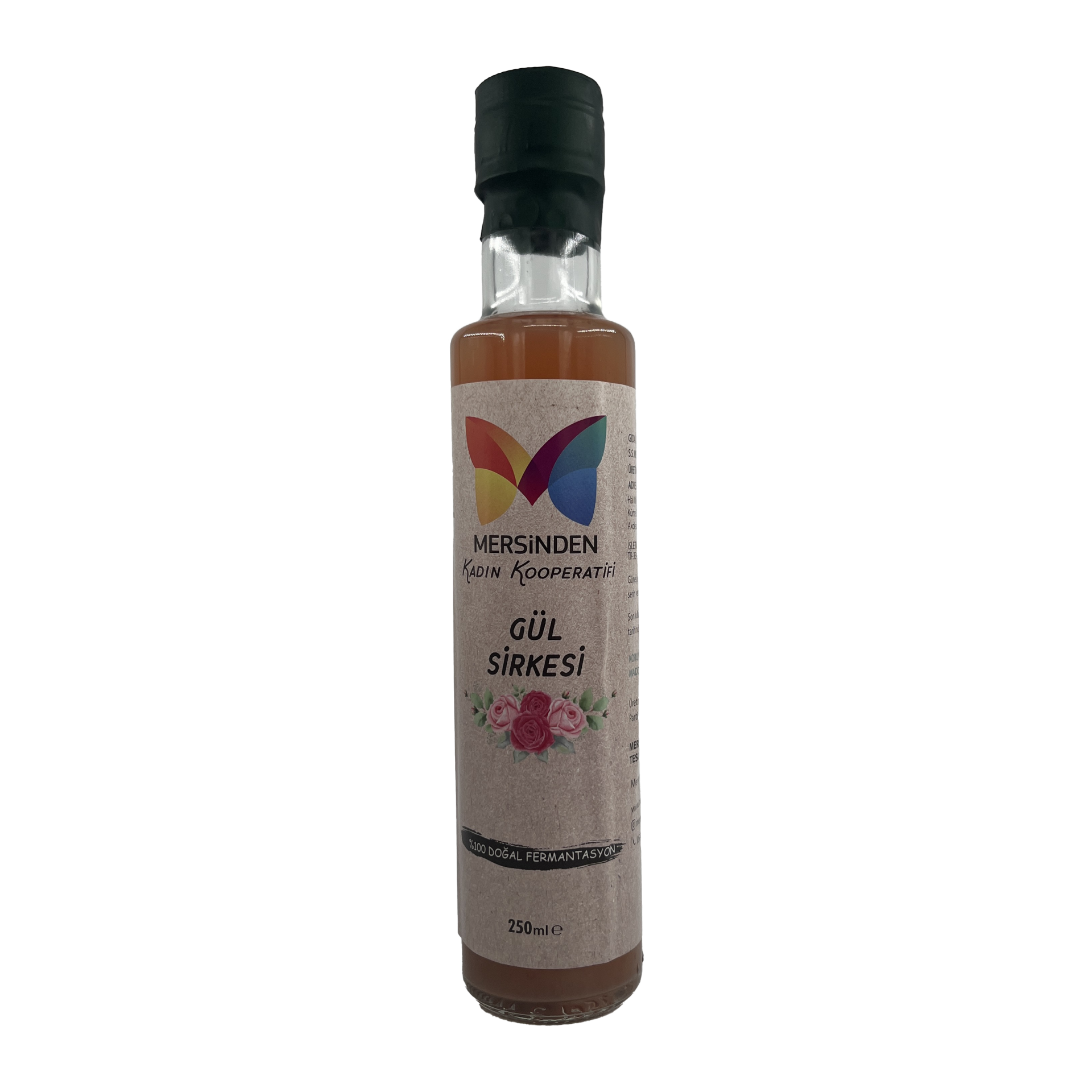 Mersinden Gül Sirkesi 250 Ml