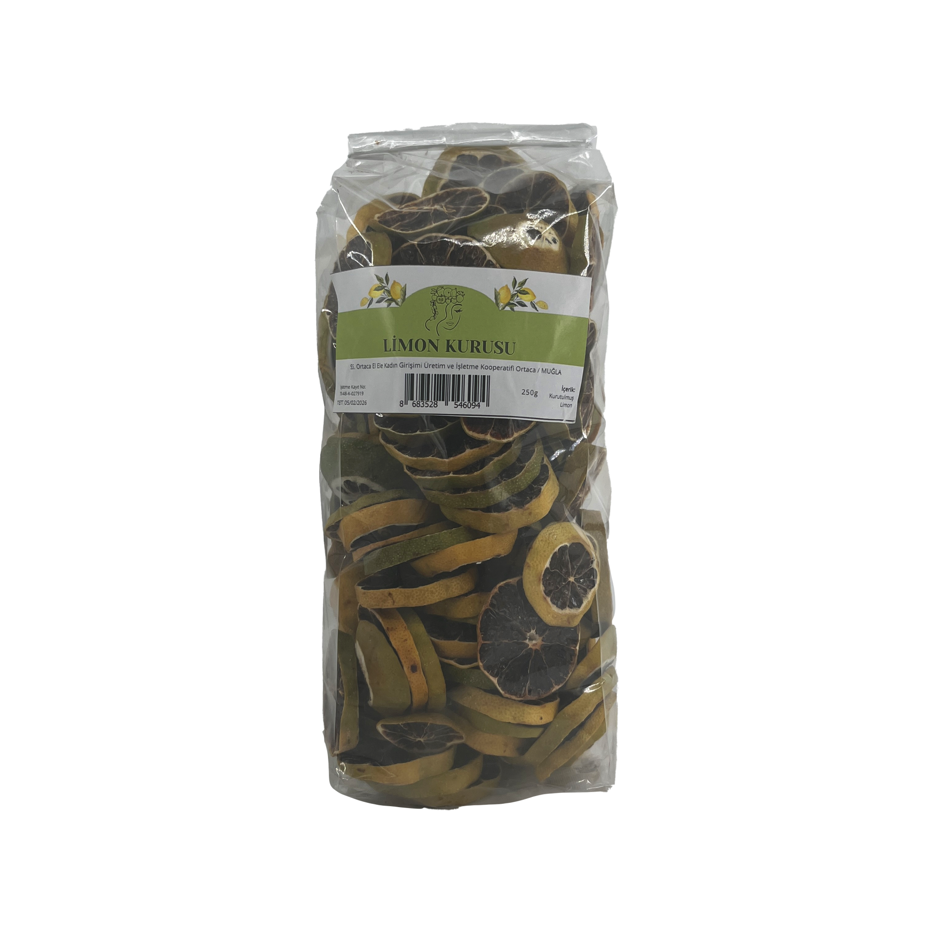 Ortaca Elele Limon Kurusu 250 Gr
