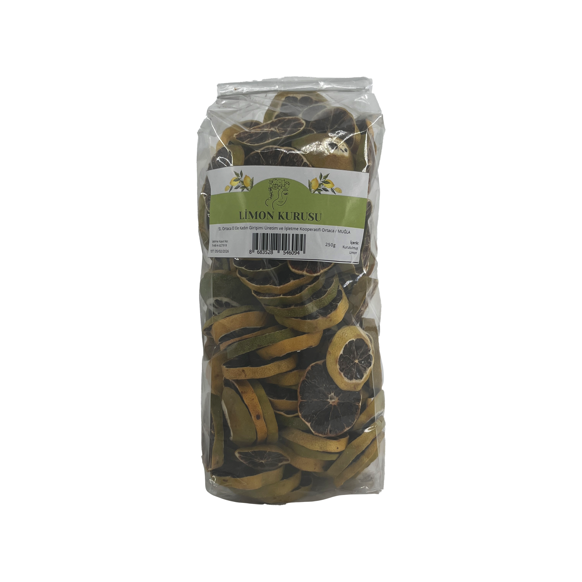 Ortaca Elele Limon Kurusu 250 Gr