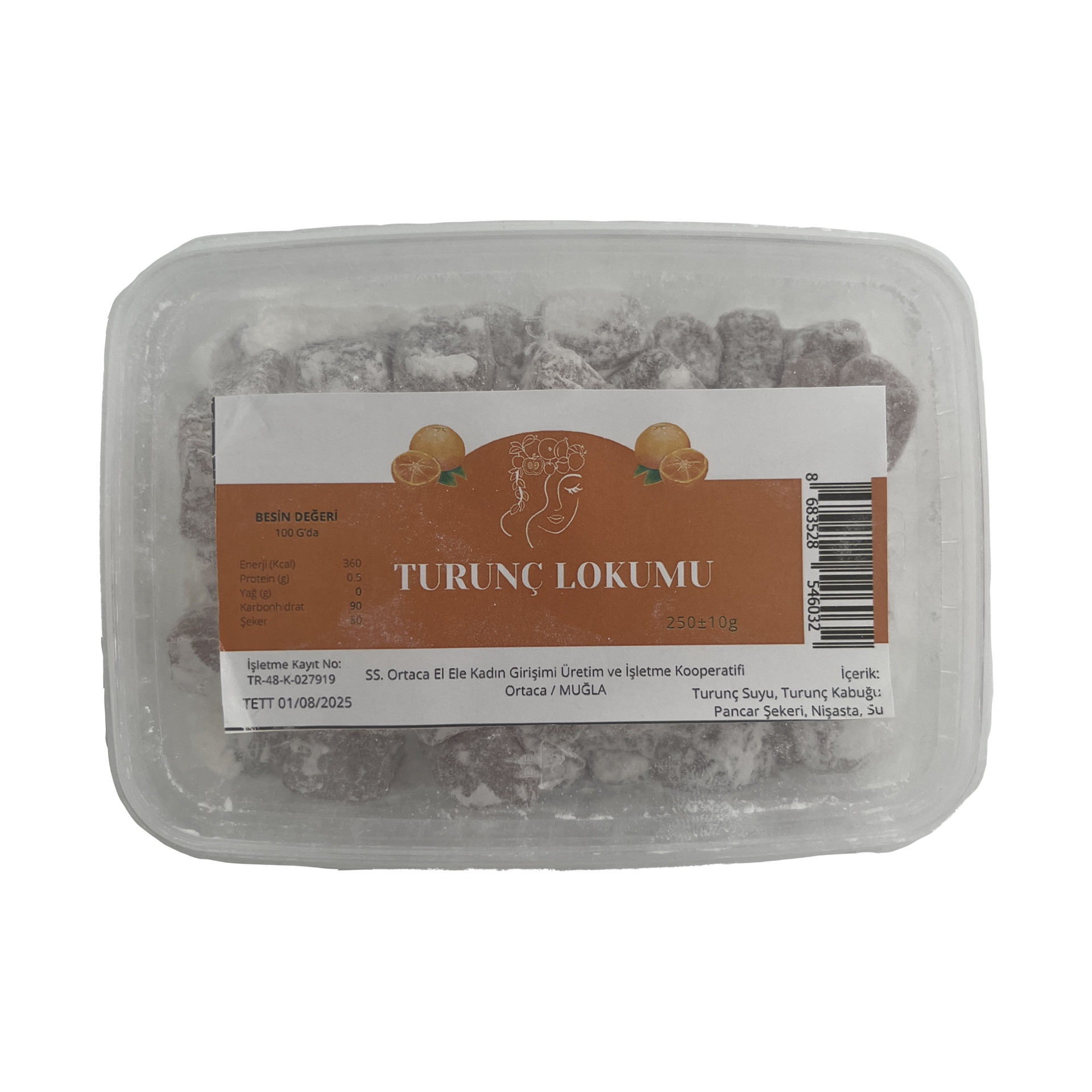 Ortaca Elele Turunç Lokumu 250 Gr