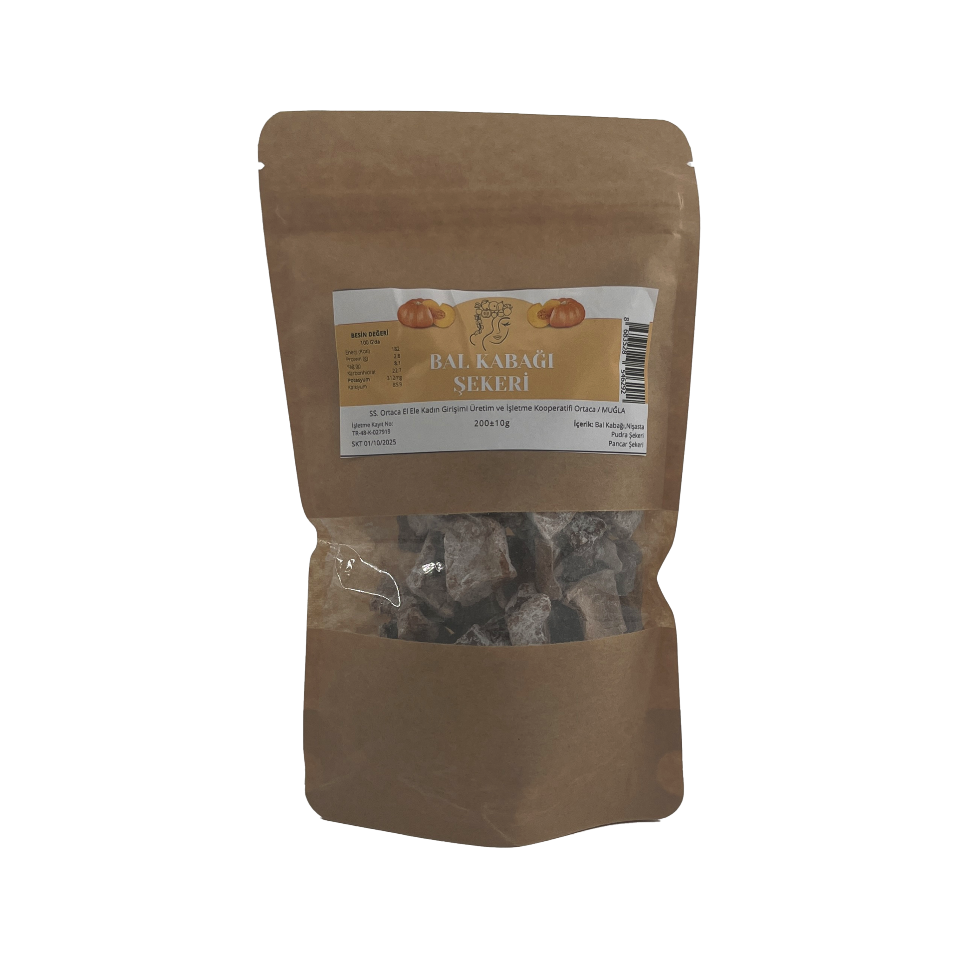 Ortaca Elele Balkabağı Şekeri 200 Gr