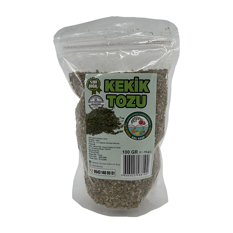 Dalaman Kekik Tozu 100 Gr